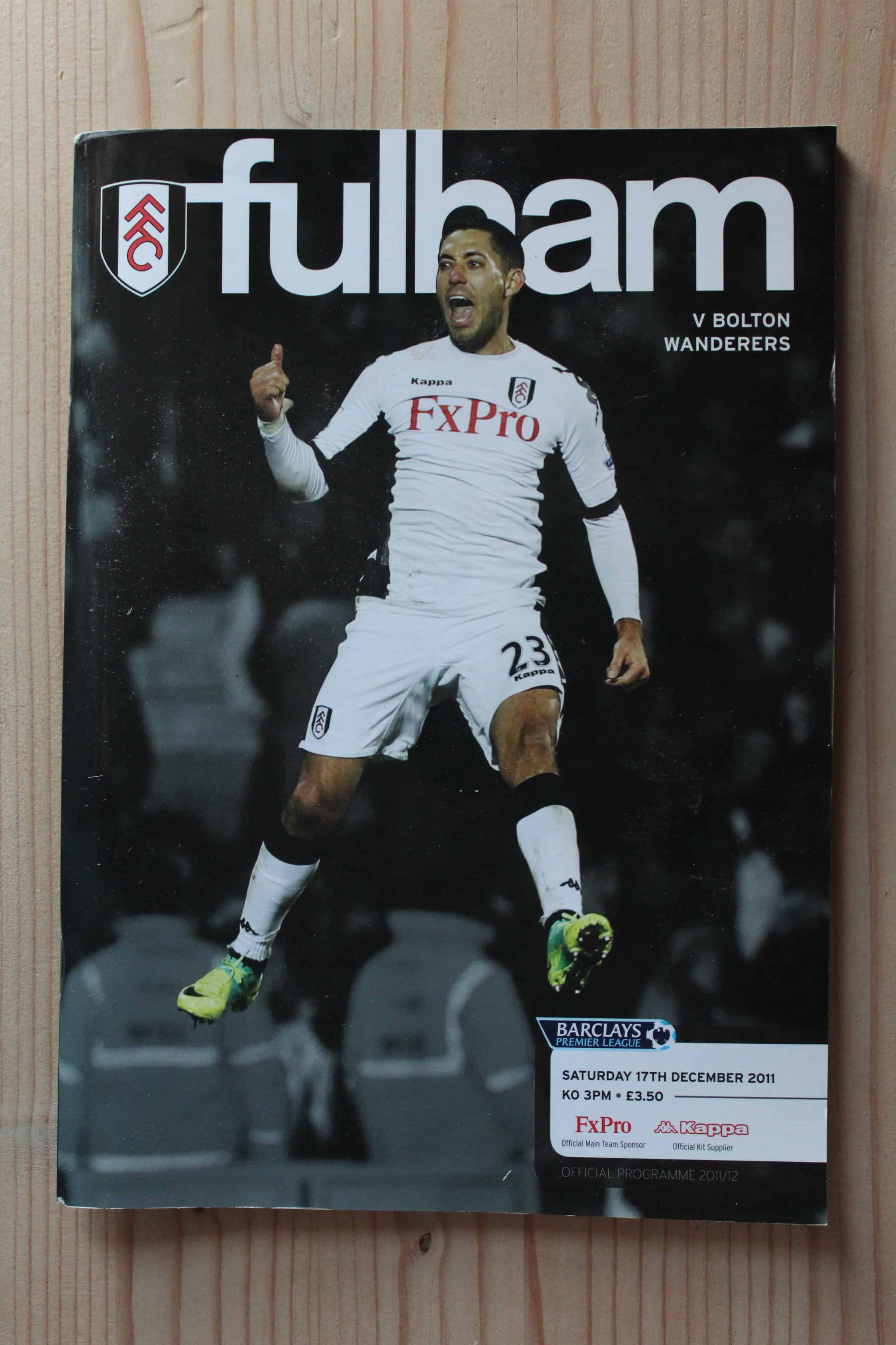 Fulham FC v Bolton Wanderers FC