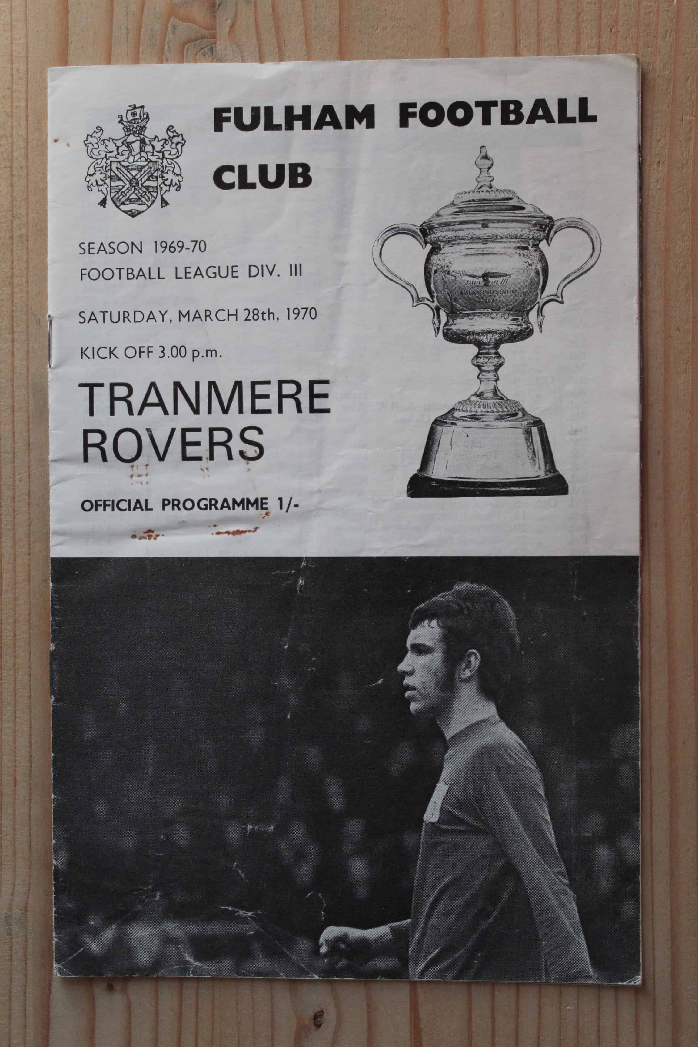 Fulham FC v Tranmere Rovers FC