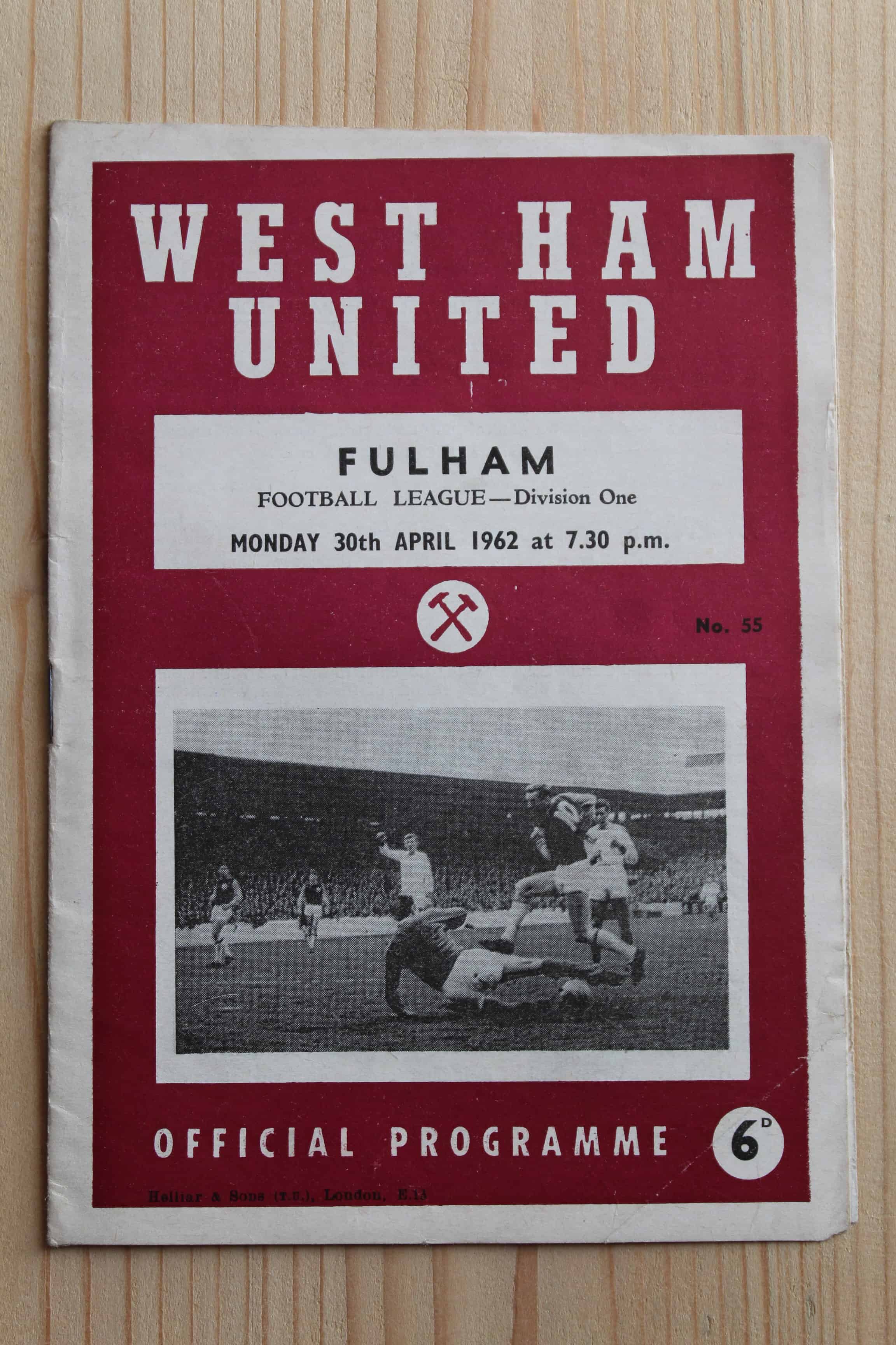 West Ham United FC v Fulham FC