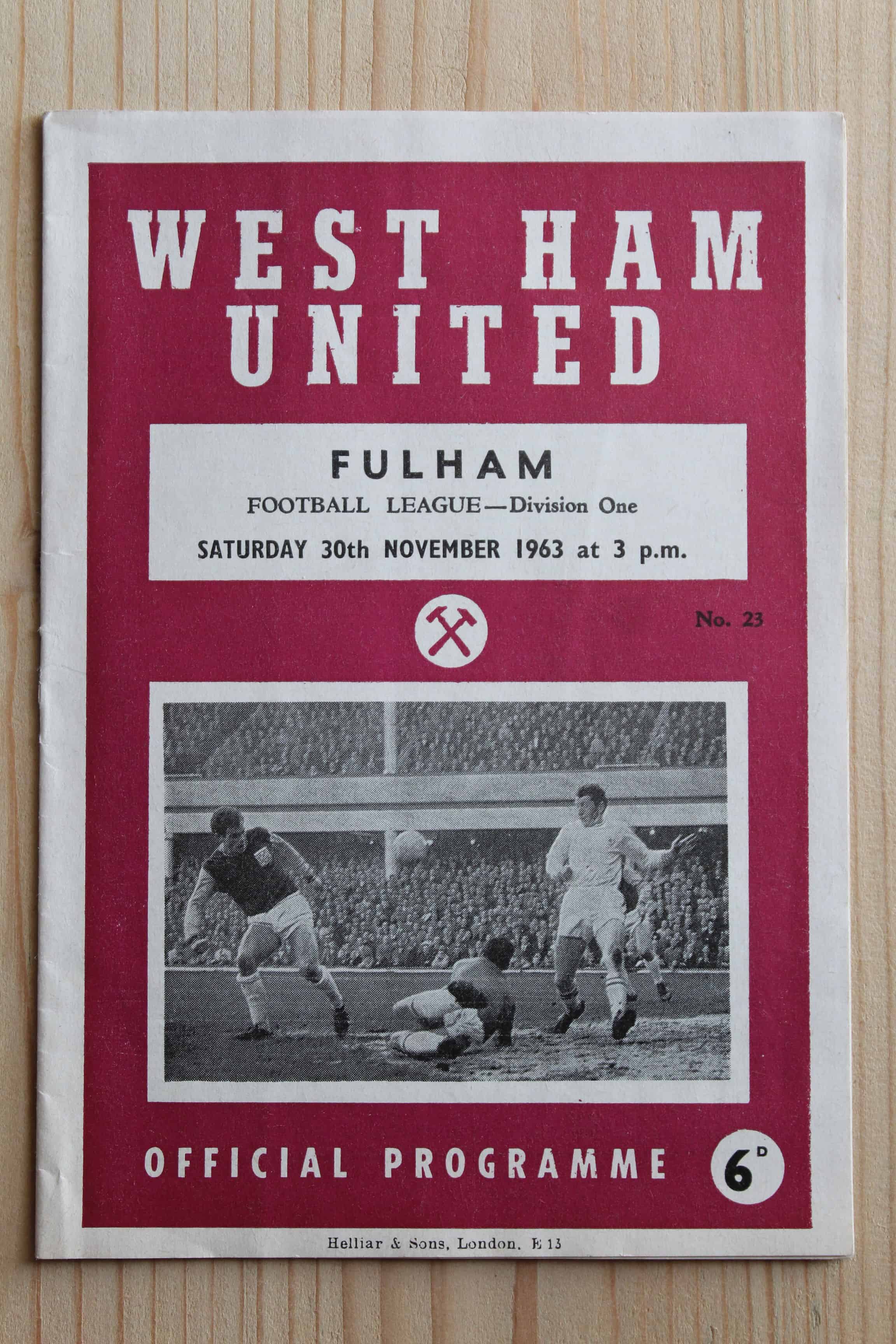 West Ham United FC v Fulham FC