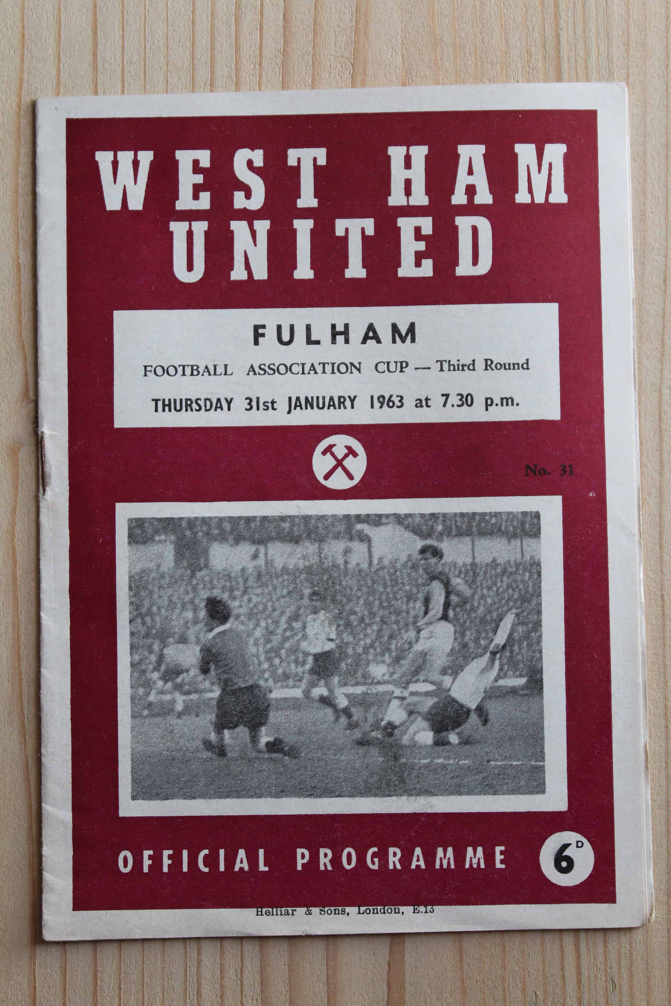 West Ham United FC v Fulham FC