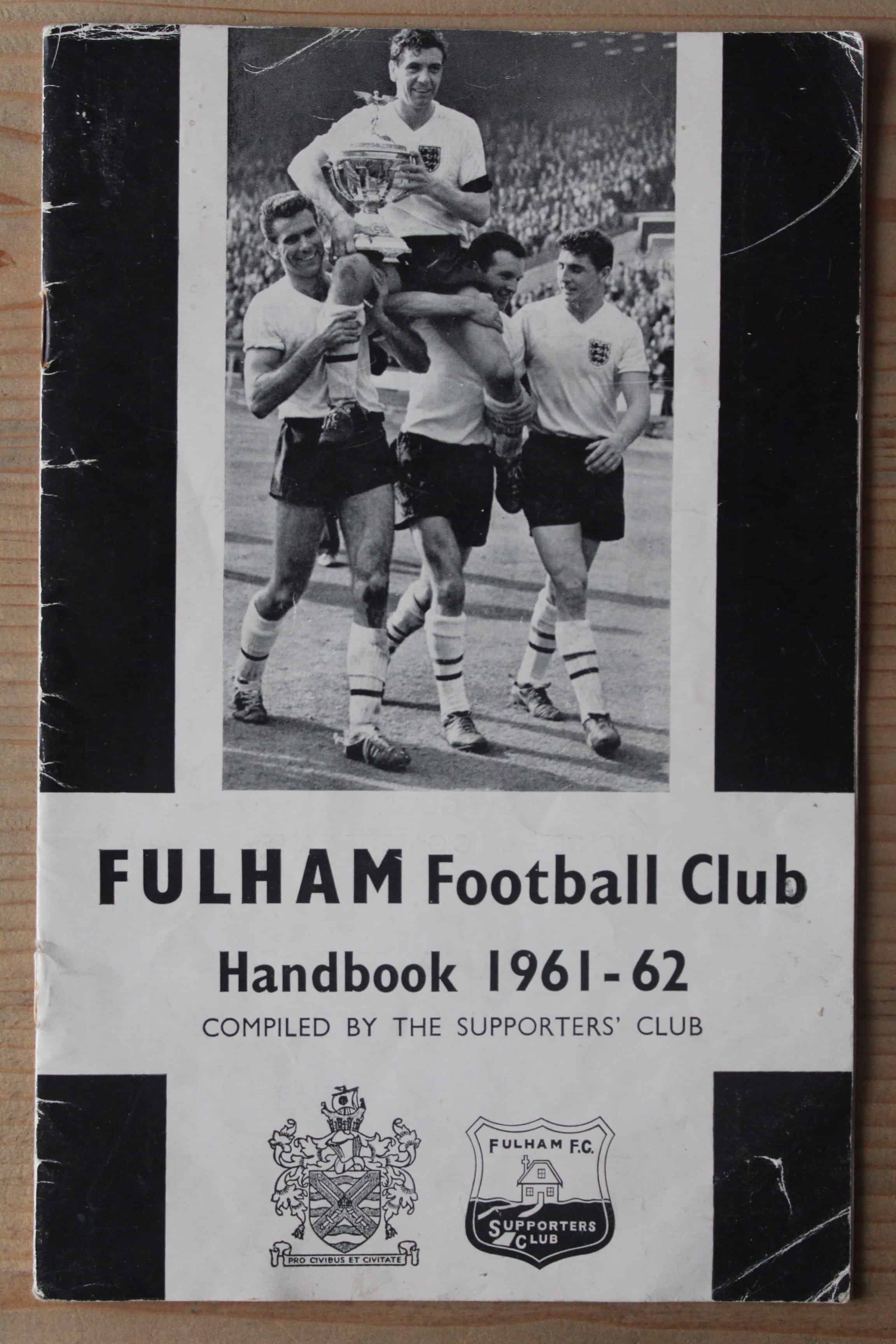 Fulham Handbook/Yearbook v Fulham Handbook/Yearbook