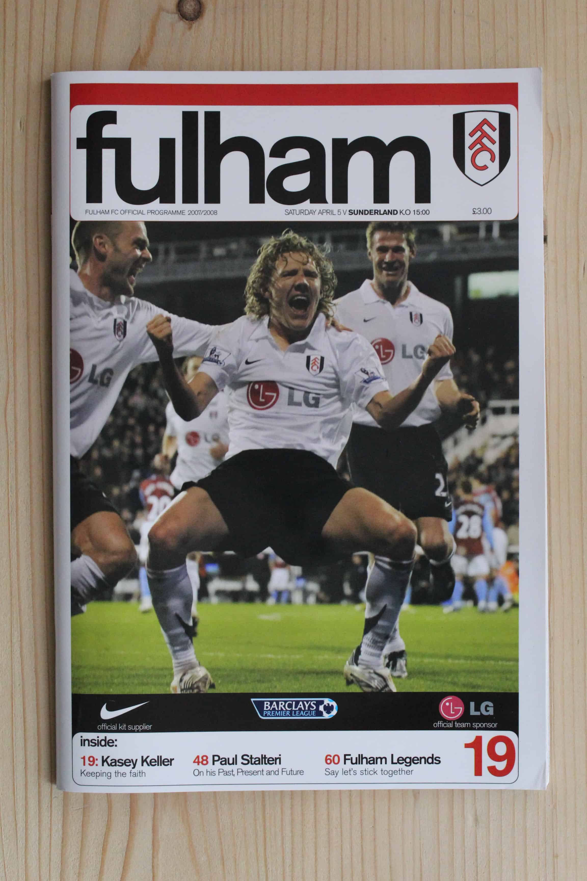 Fulham FC v Sunderland FC