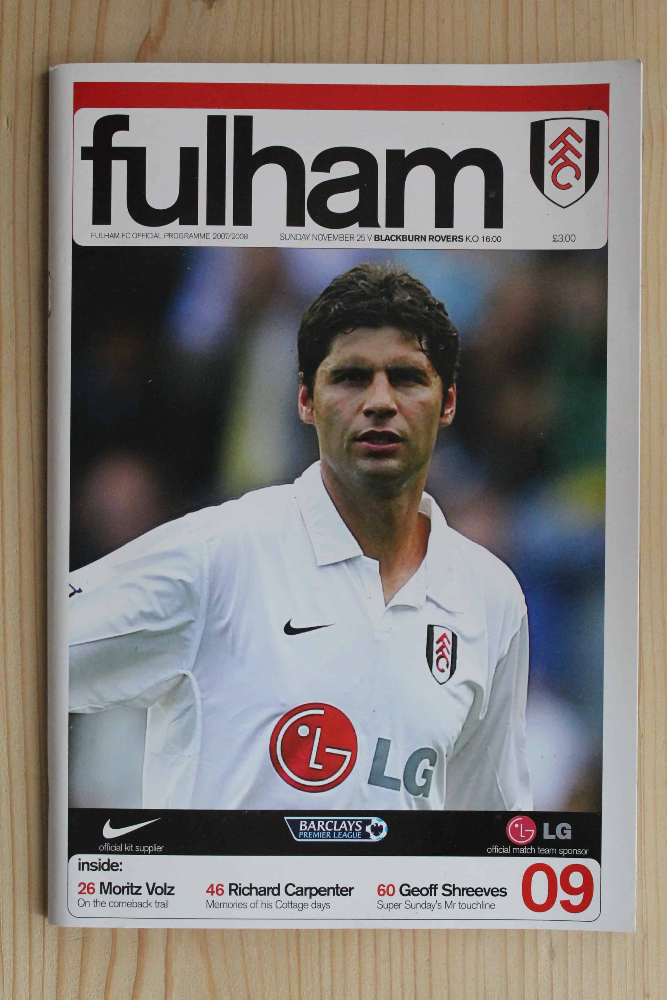 Fulham FC v Blackburn Rovers FC