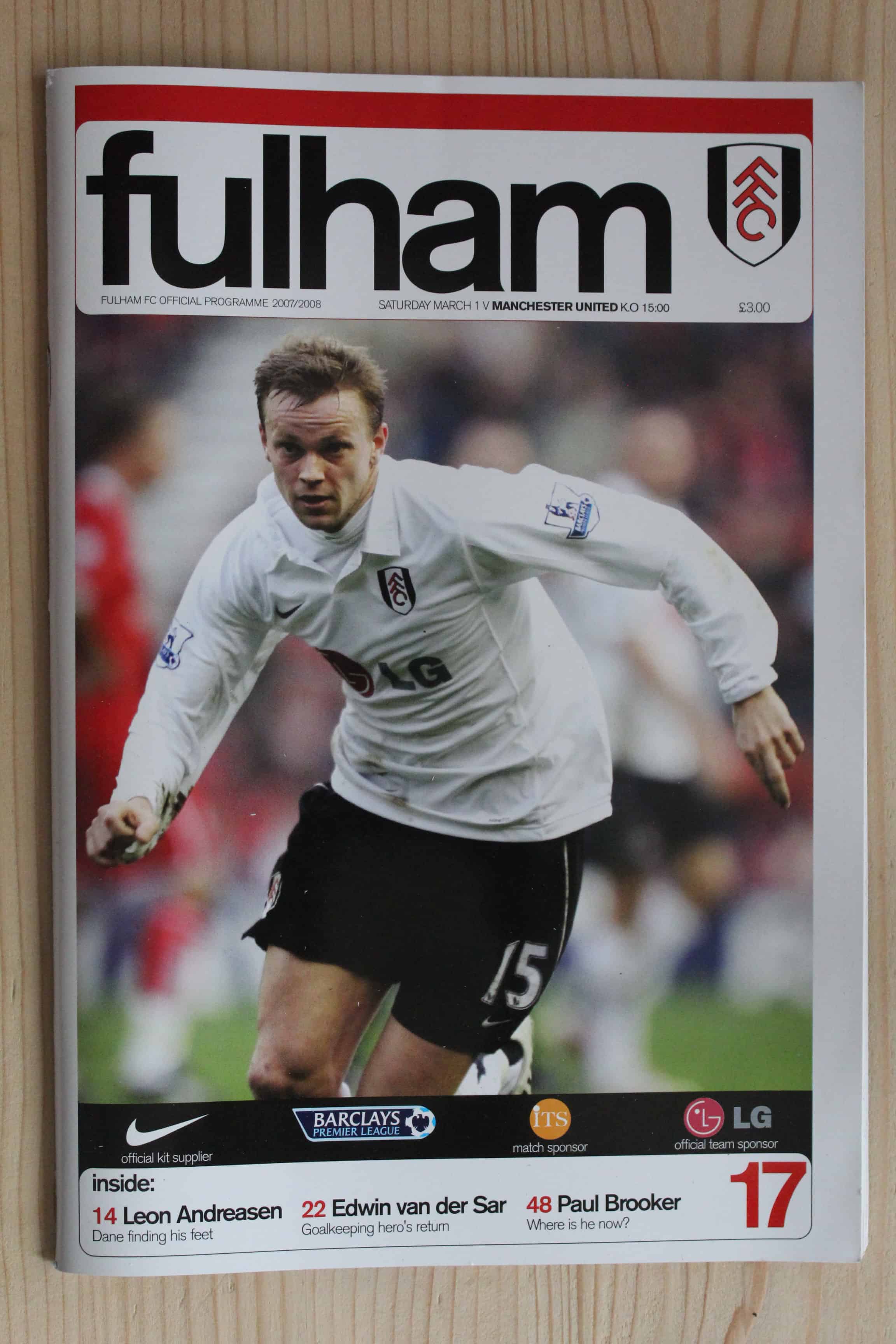 Fulham FC v Manchester United FC