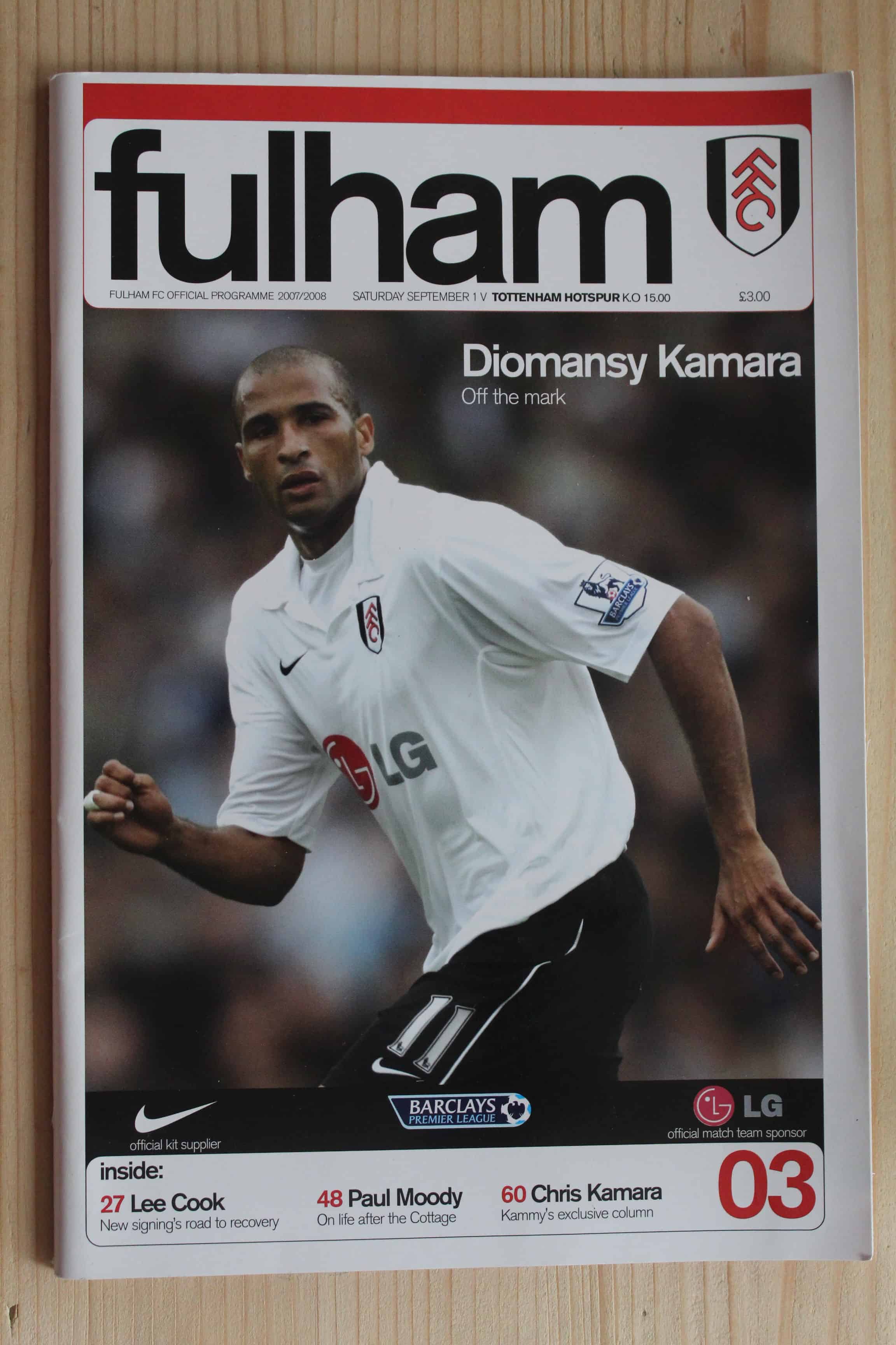 Fulham FC v Tottenham Hotspur FC