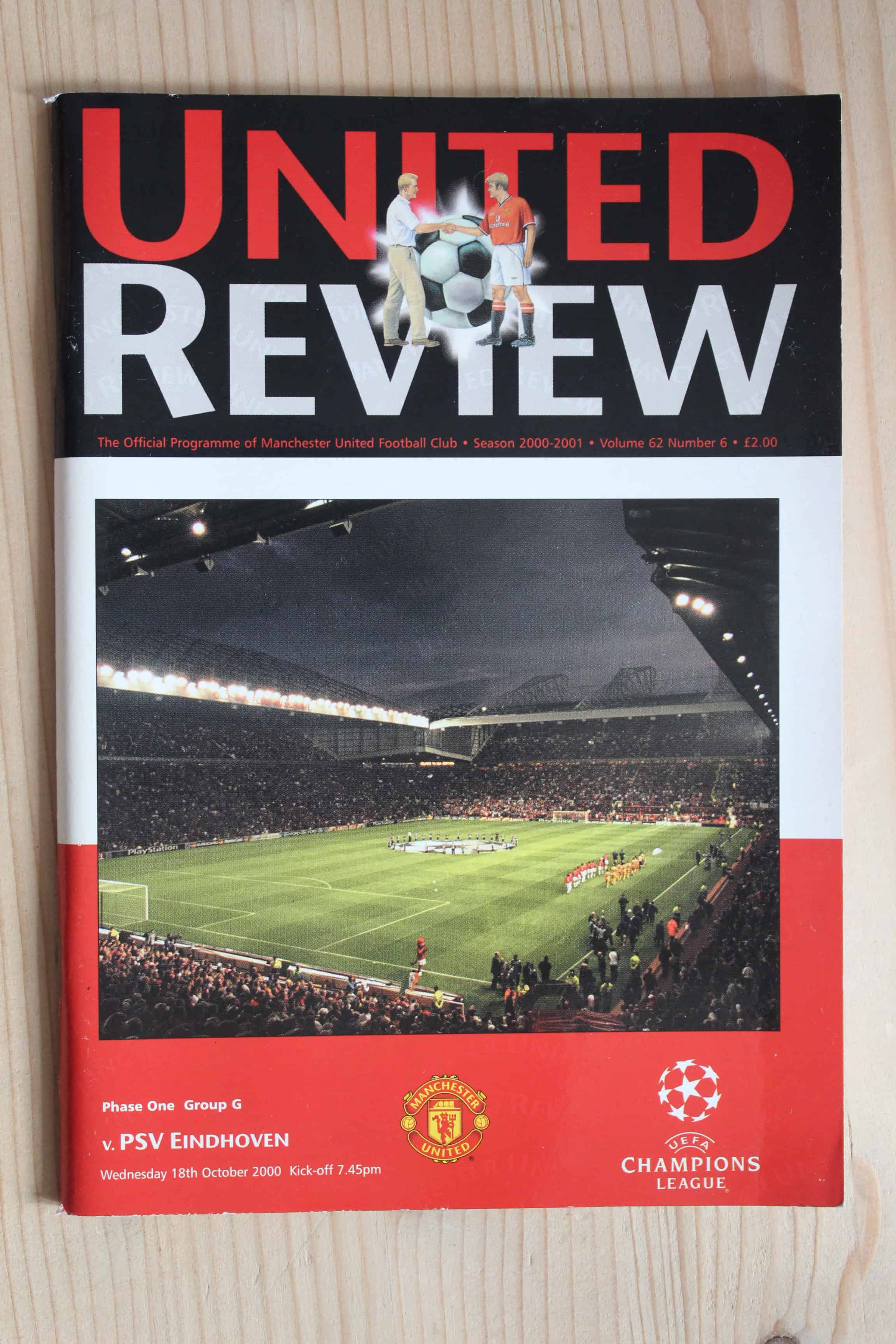 Manchester United FC v PSV Eindhoven