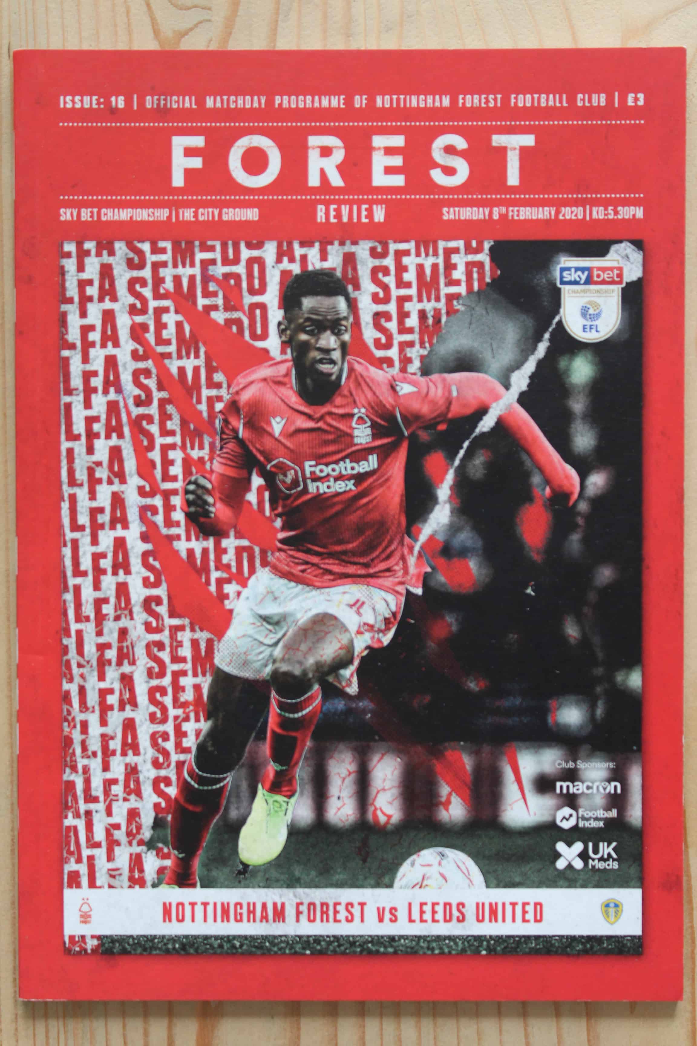 Nottingham Forest FC v Leeds United FC