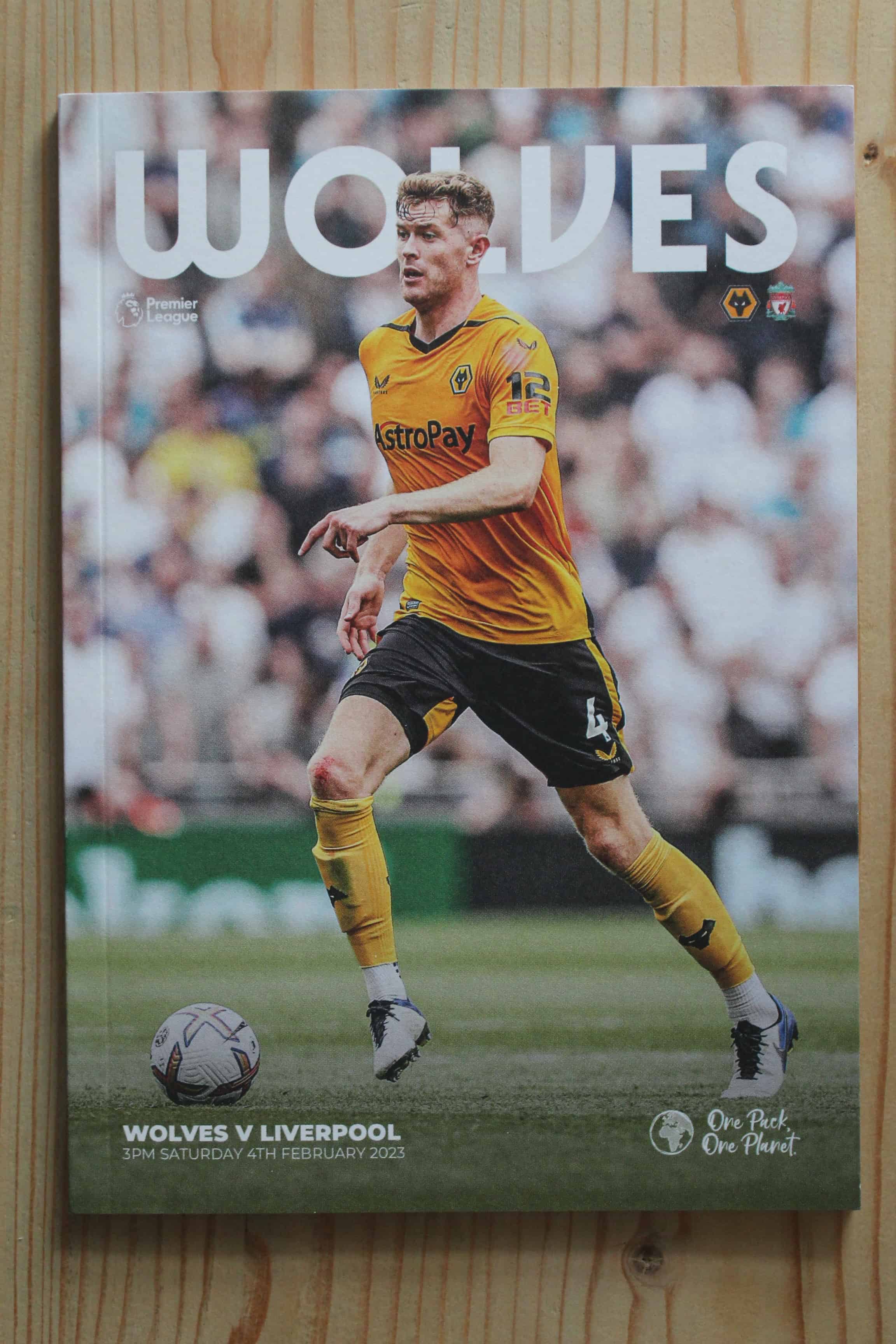 Wolverhampton Wanderers FC v Liverpool FC