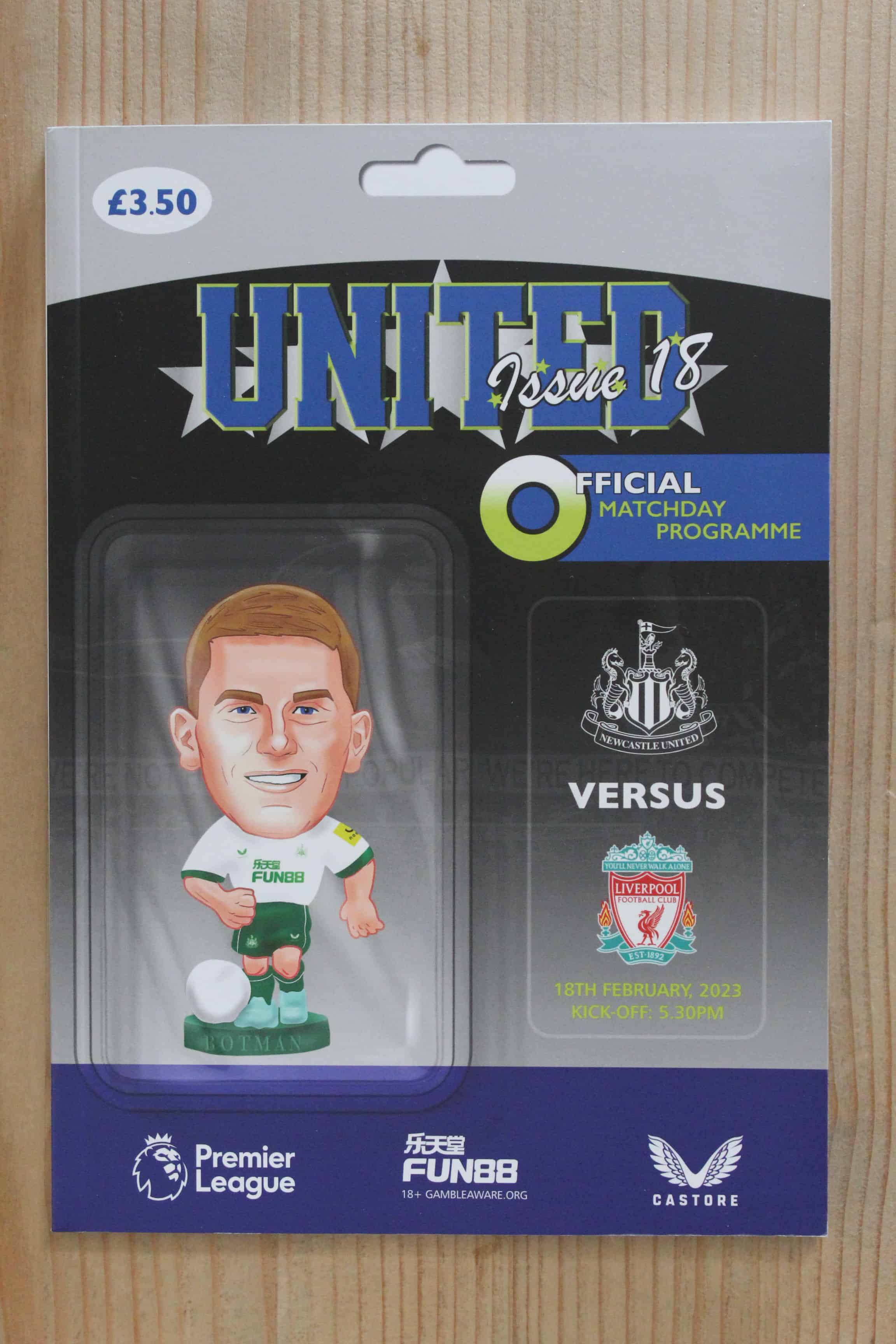 Newcastle United FC v Liverpool FC