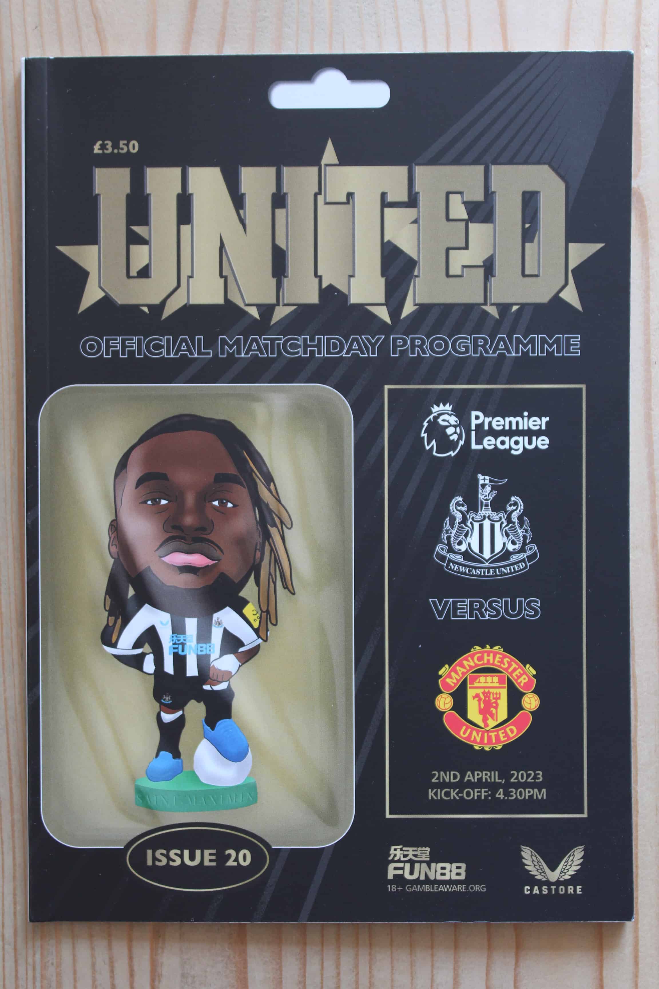 Newcastle United FC v Manchester United FC