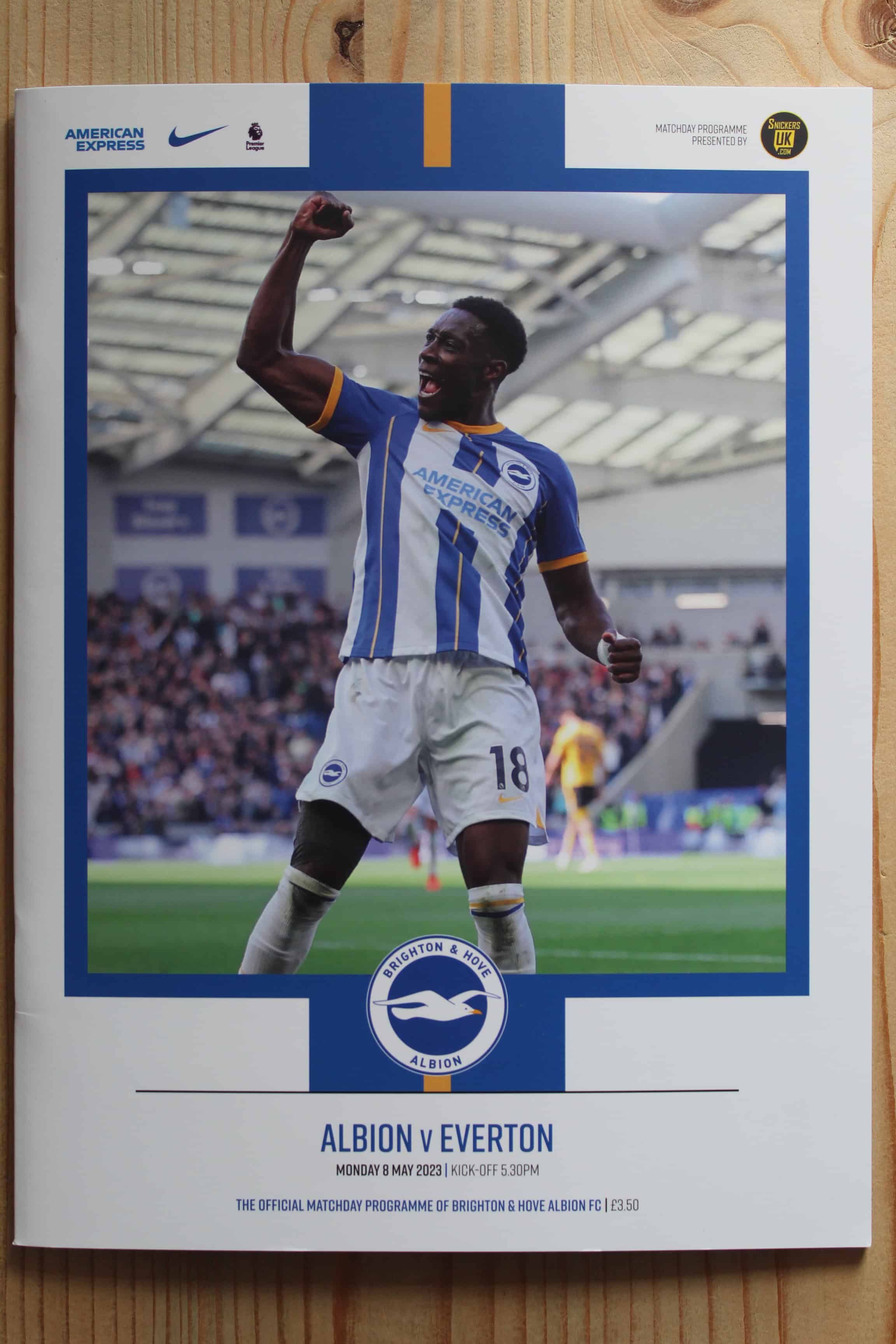 Brighton & Hove Albion FC v Everton FC