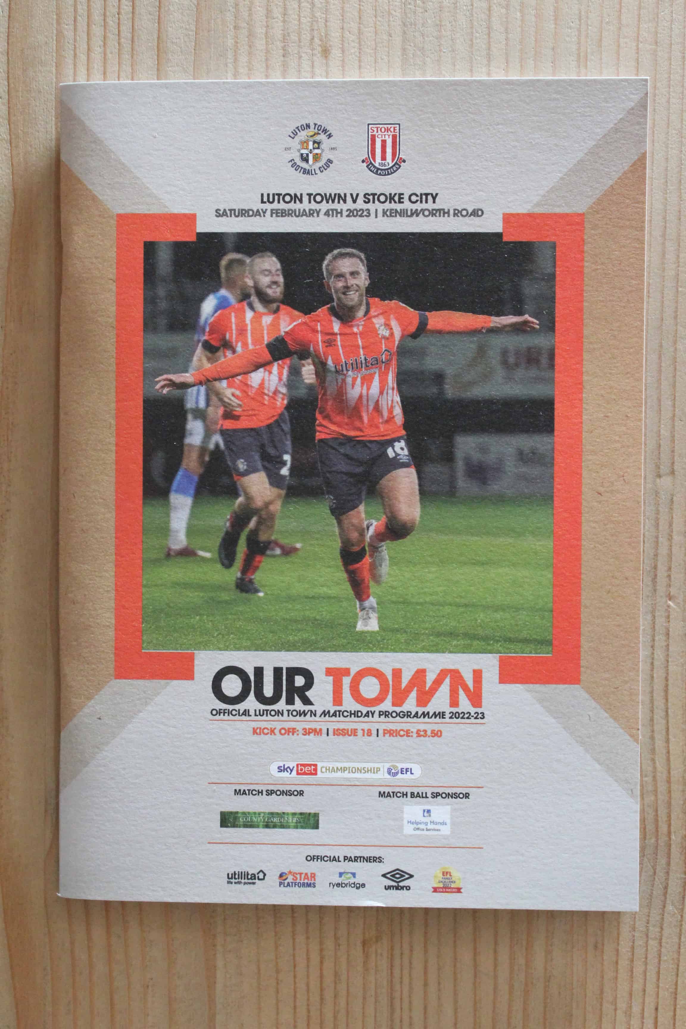 Luton Town FC v Stoke City FC