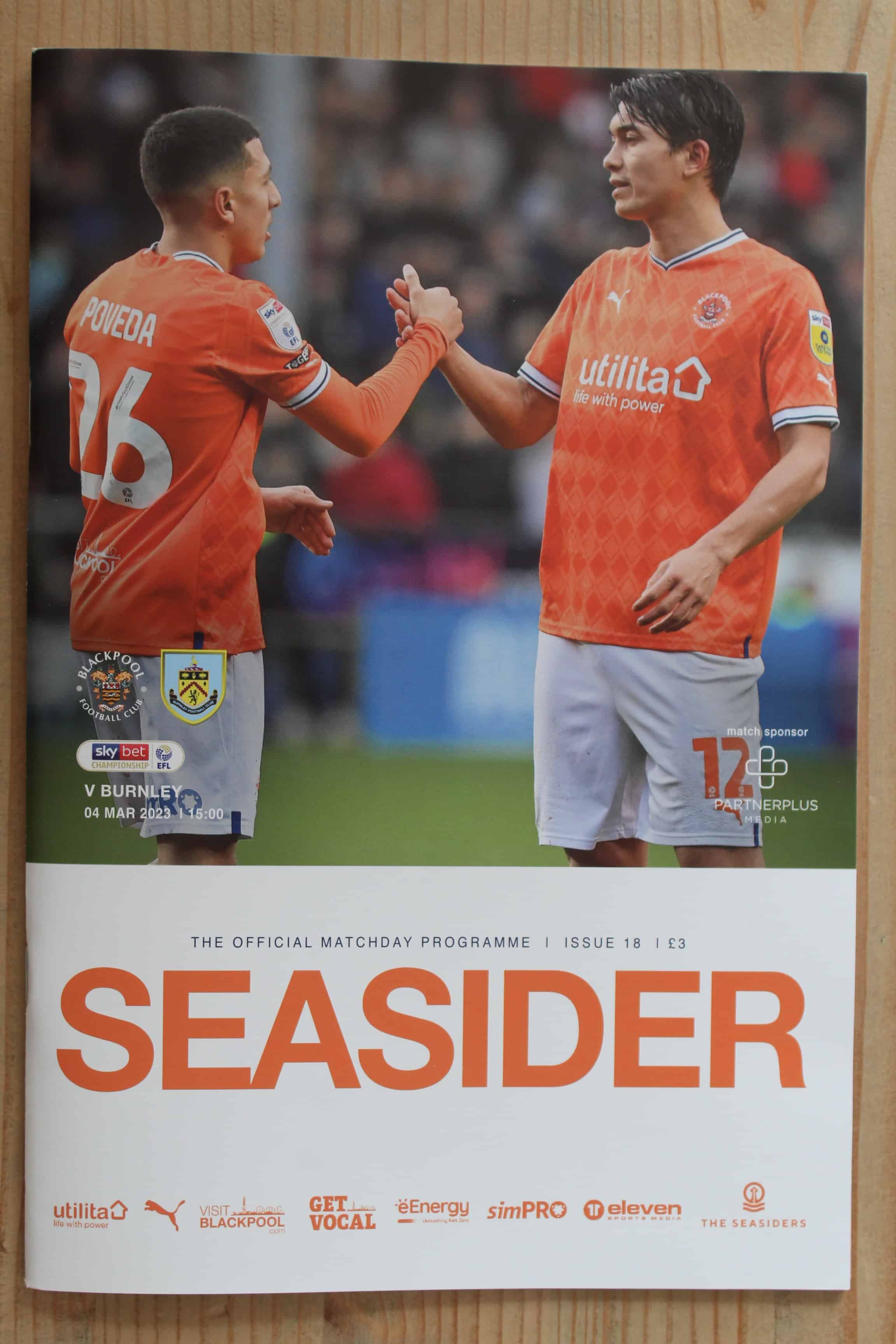 Blackpool FC v Burnley FC