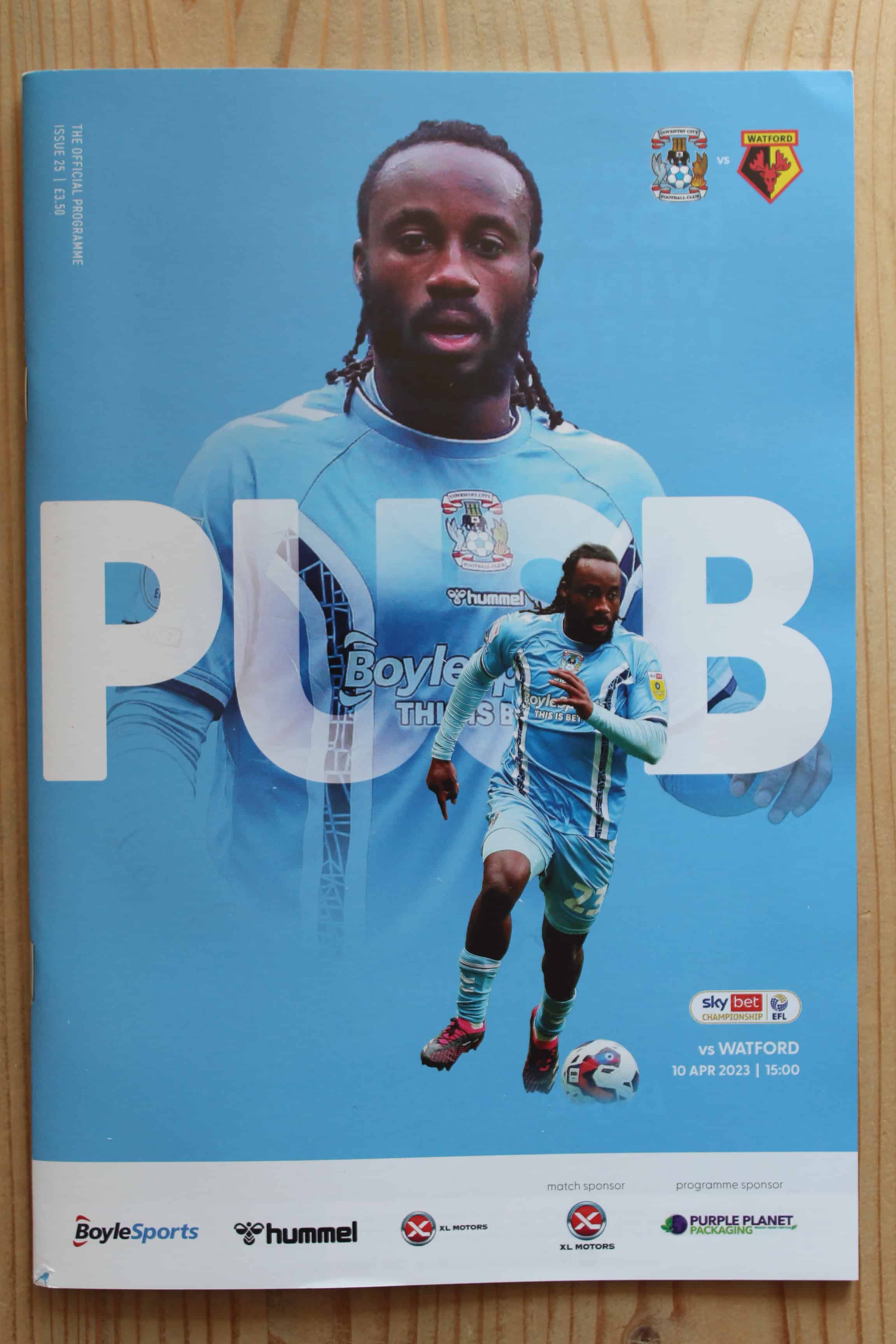 Coventry City FC v Watford FC