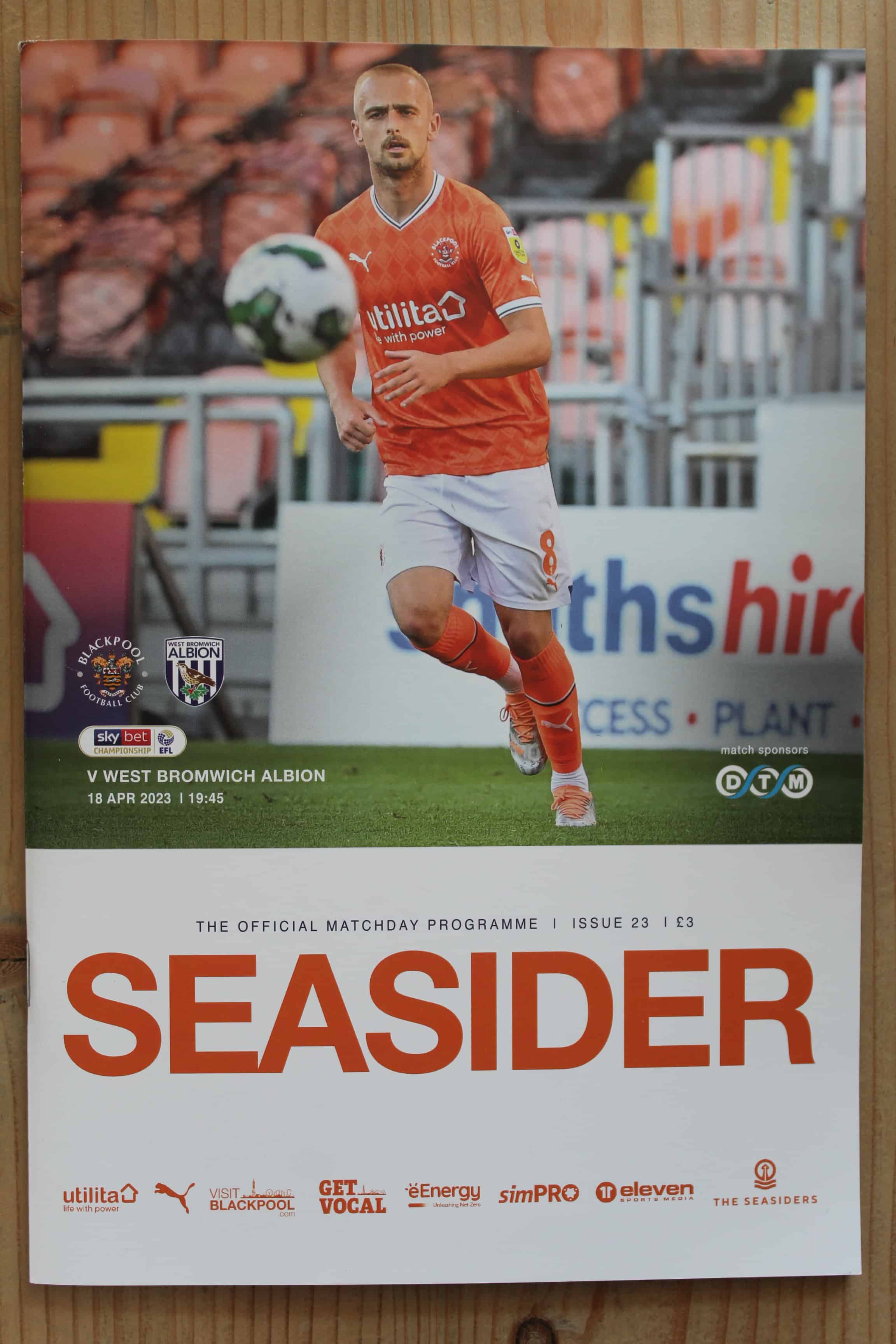 Blackpool FC v West Bromwich Albion FC 