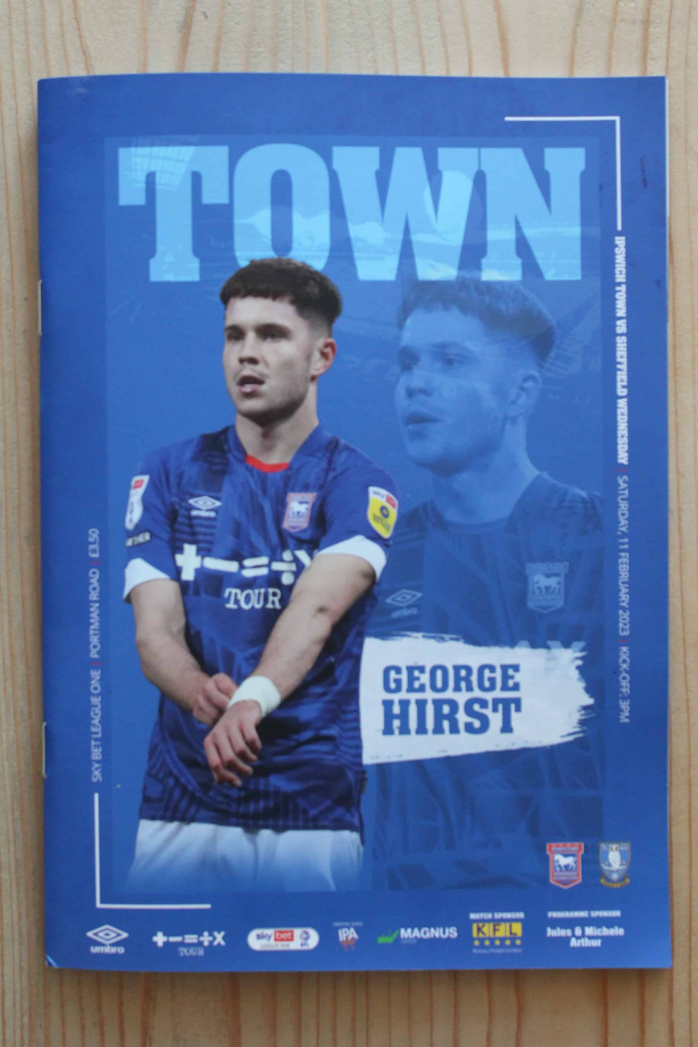 Ipswich Town FC v Sheffield Wednesday FC 
