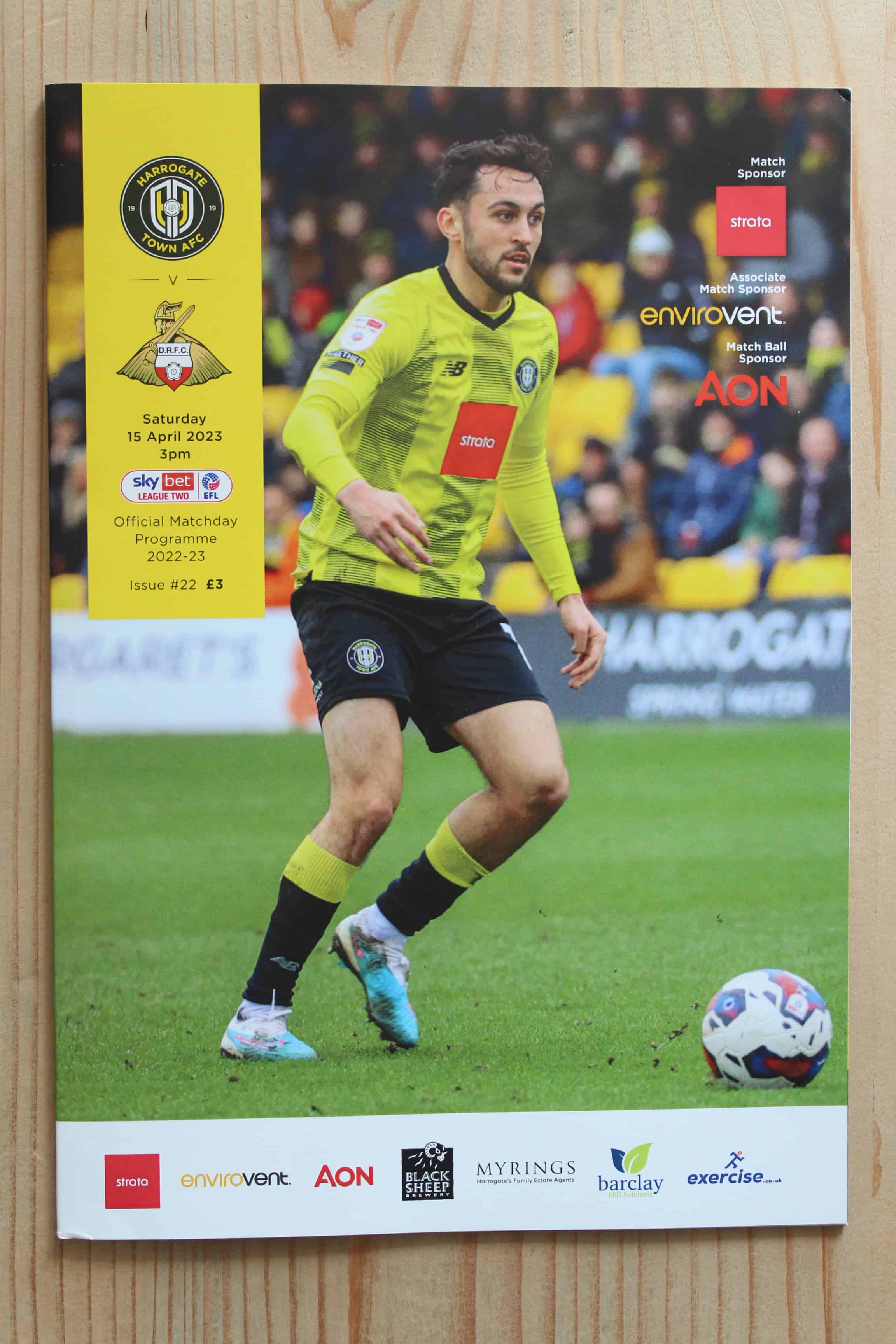 Harrogate Town  v Doncaster Rovers FC