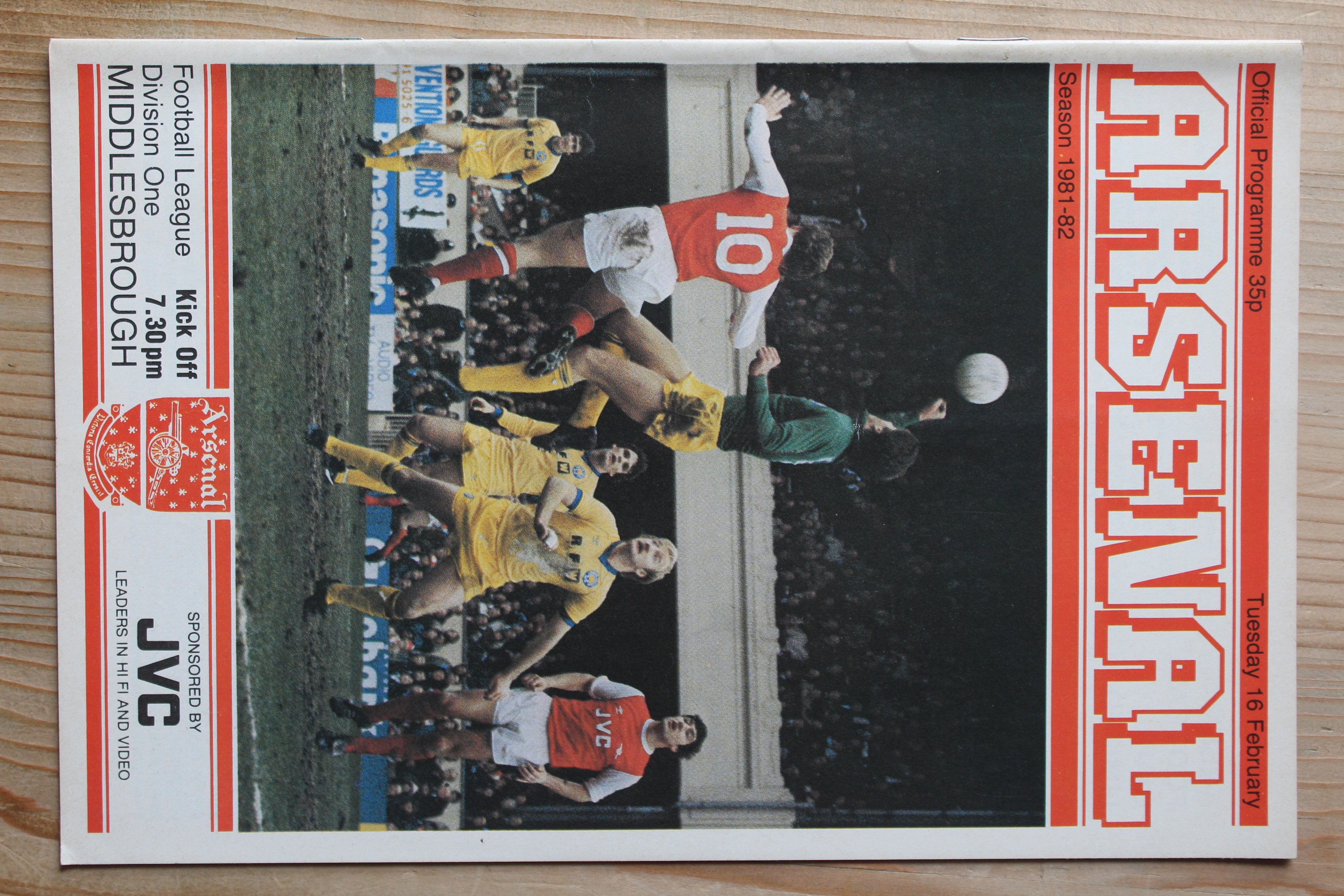 Arsenal FC v Middlesbrough FC