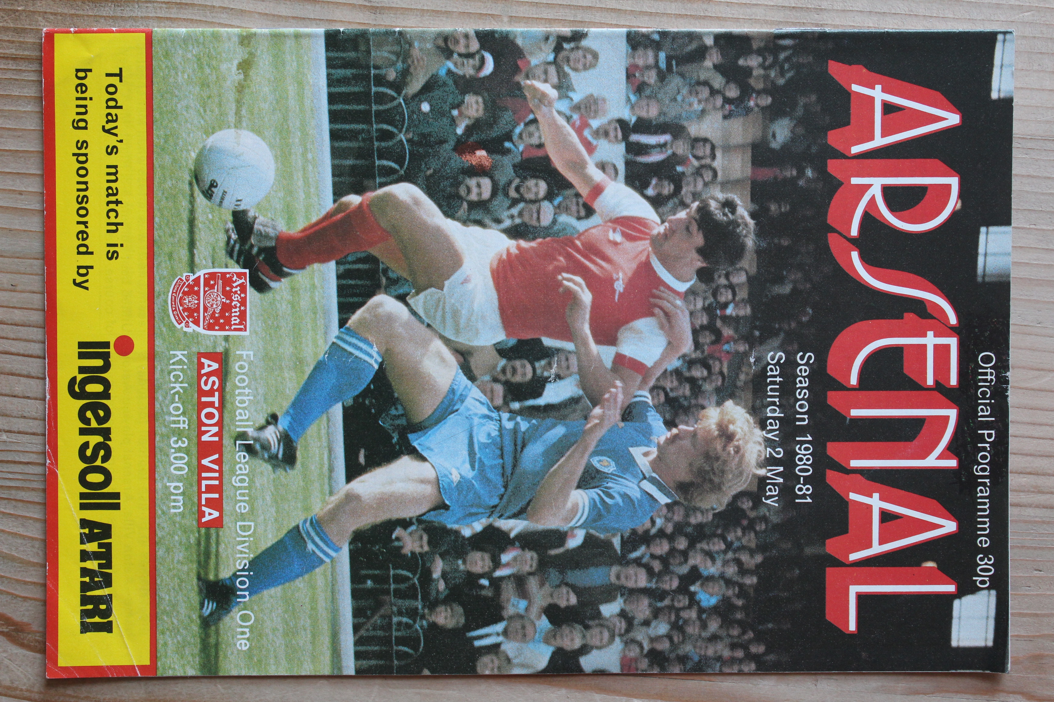 Arsenal FC v Aston Villa FC
