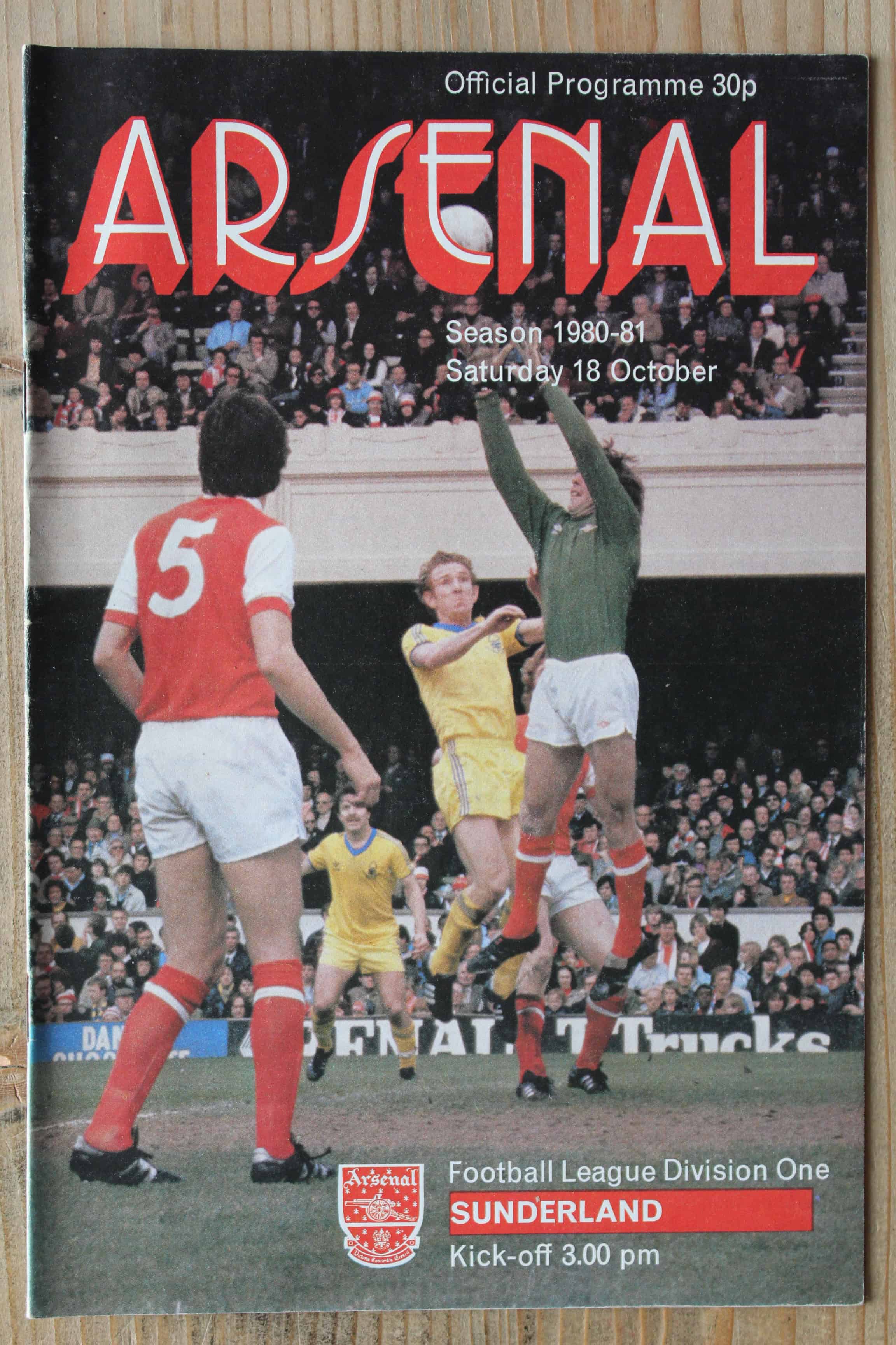 Arsenal FC v Sunderland FC