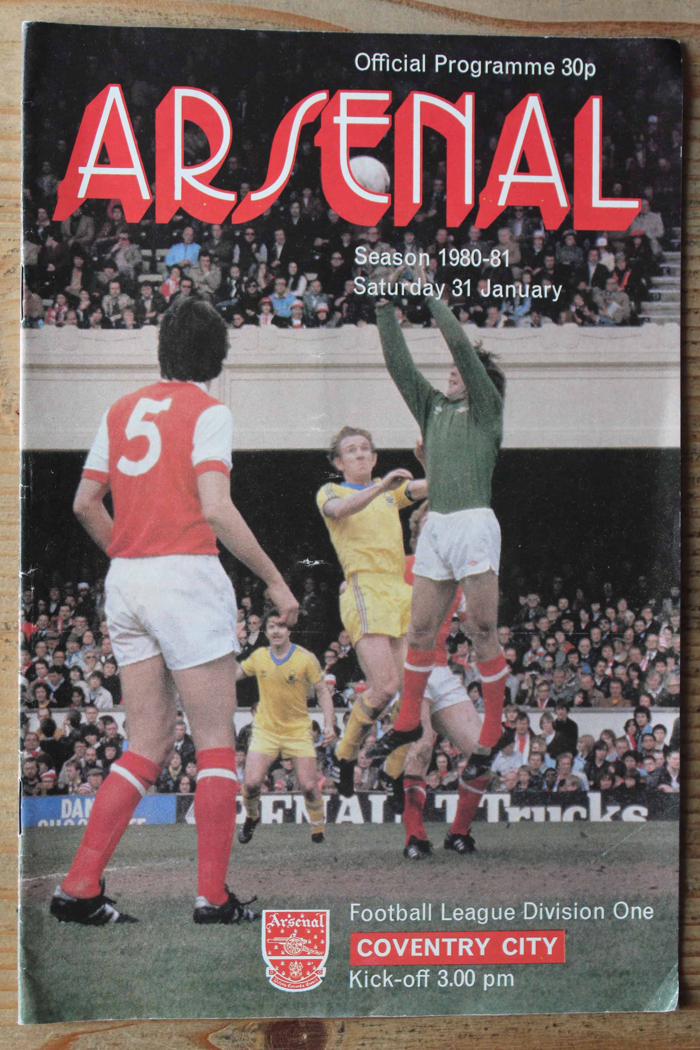 Arsenal FC v Coventry City FC