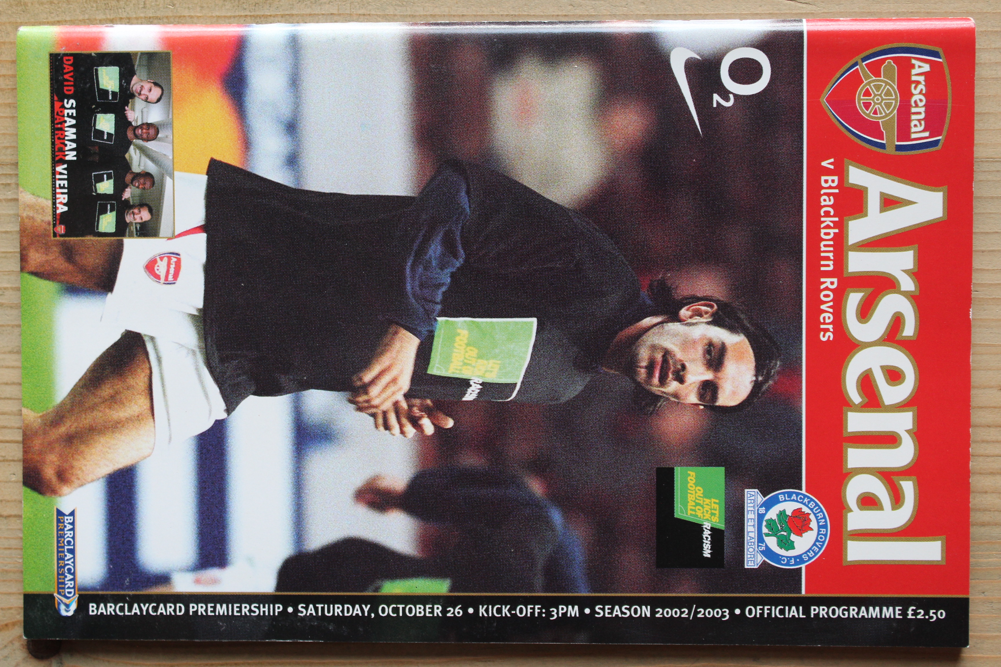 Arsenal FC v Blackburn Rovers FC