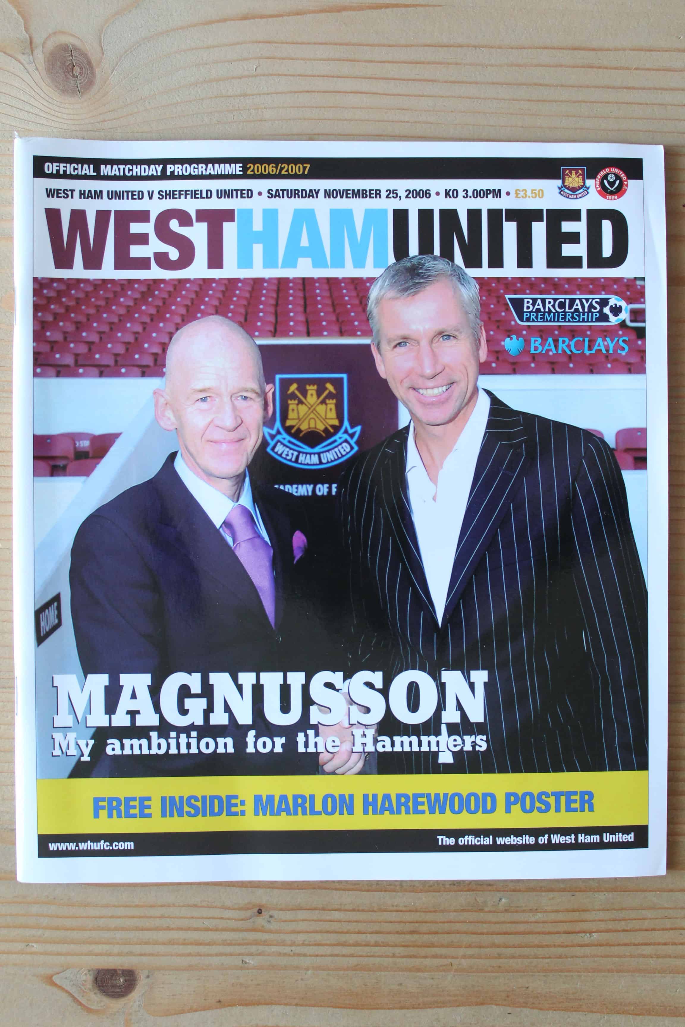 West Ham United FC v Sheffield United FC