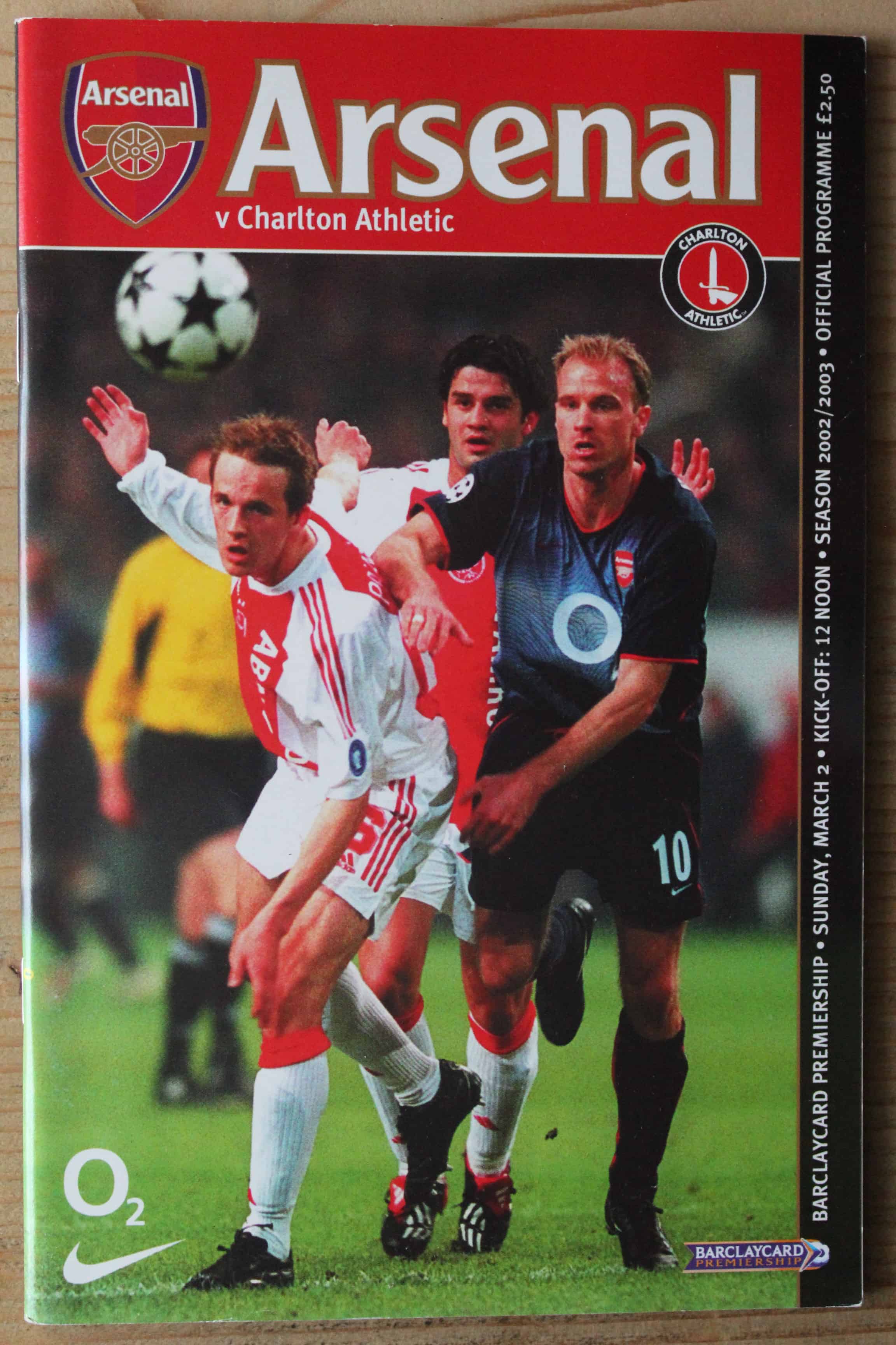 Arsenal FC v Charlton Athletic FC