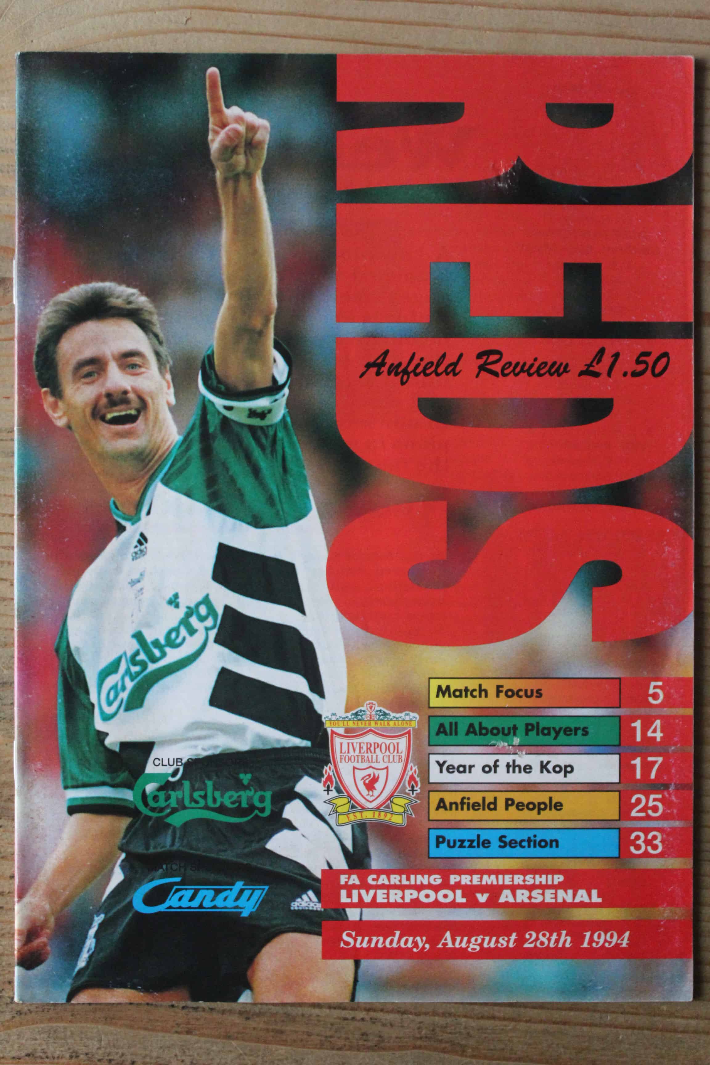 Liverpool FC v Arsenal FC