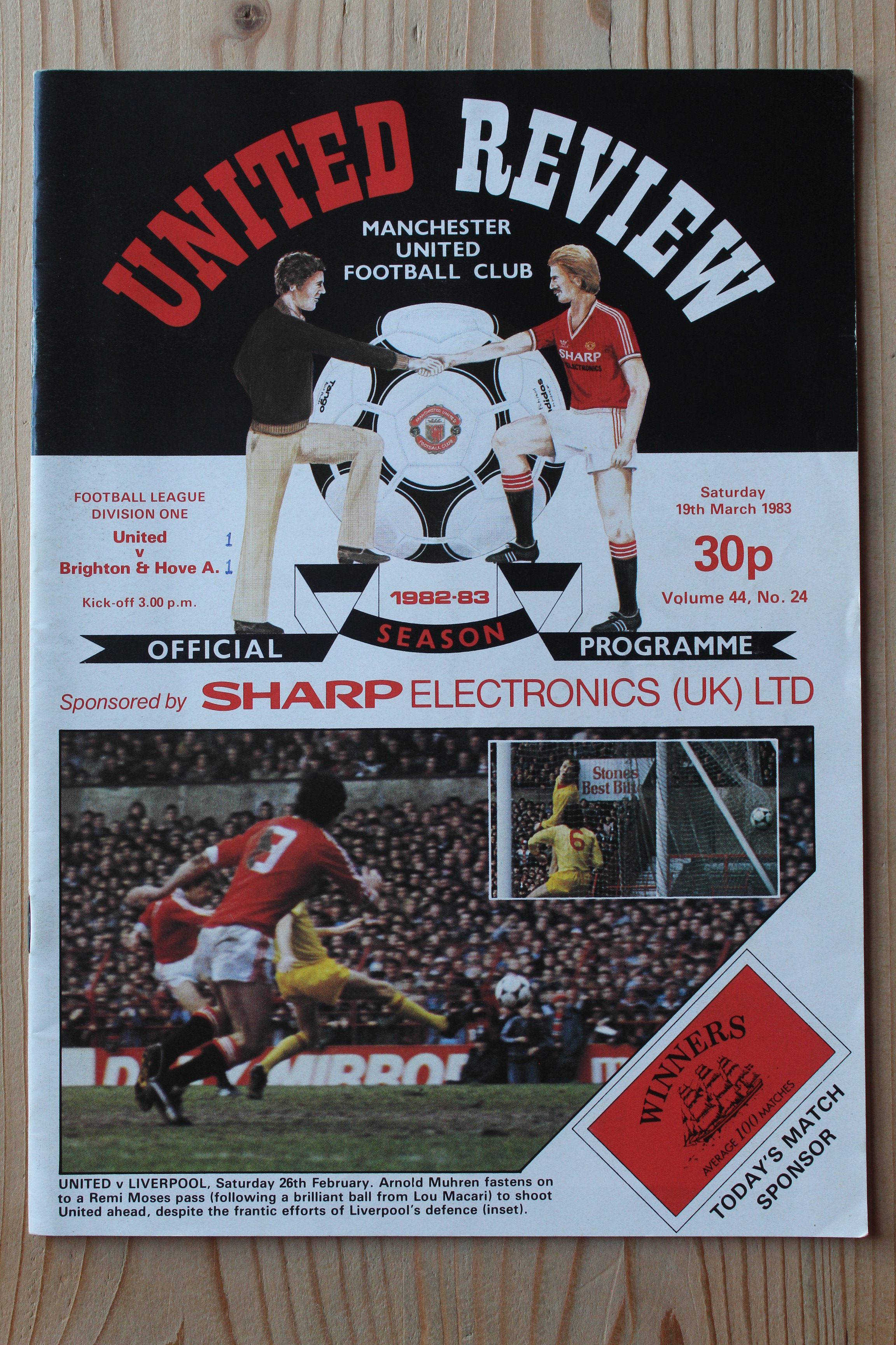 Manchester United FC v Brighton & Hove Albion FC