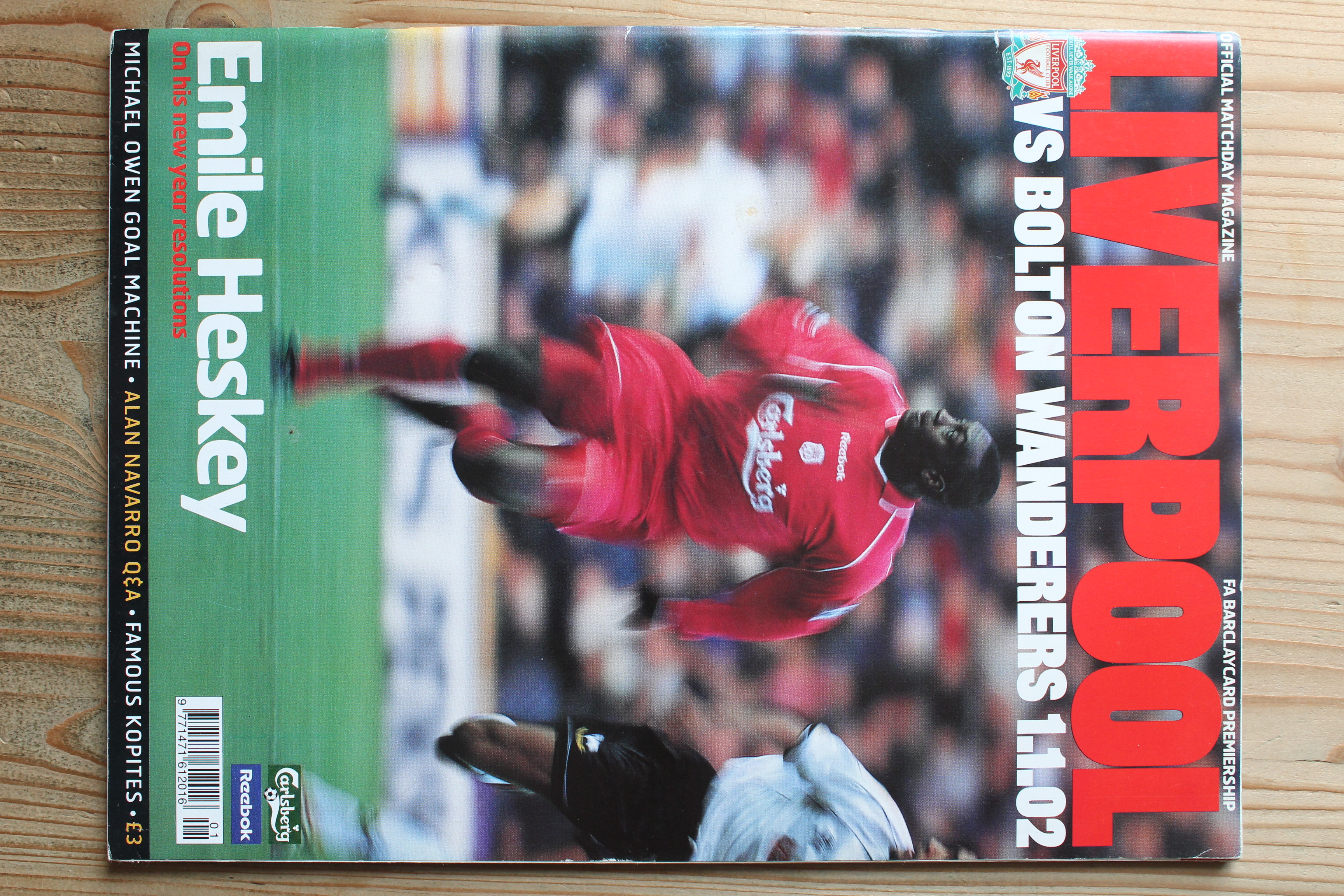 Liverpool FC v Bolton Wanderers FC