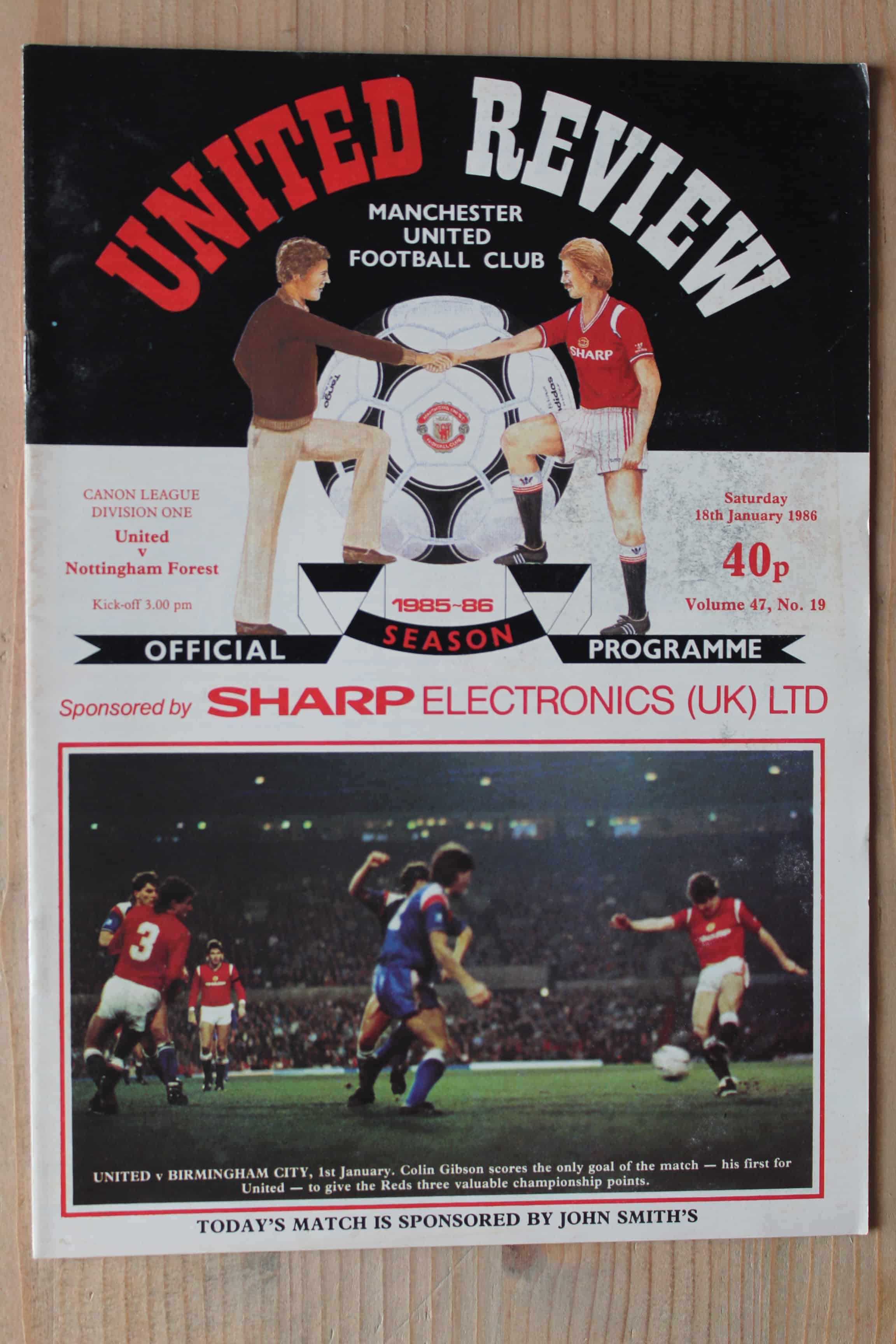 Manchester United FC v Nottingham Forest FC