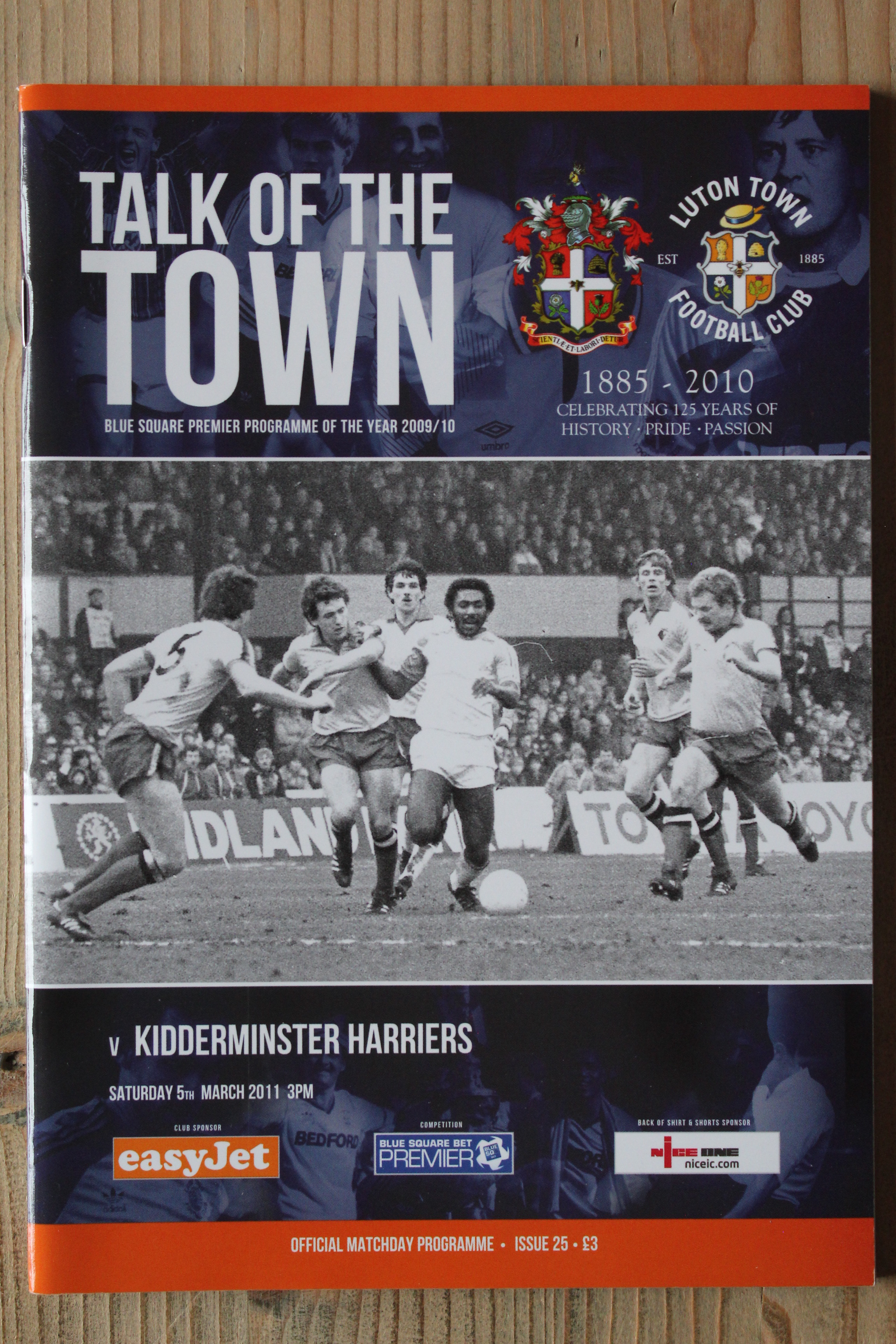 Luton Town FC v Kidderminister Harriers