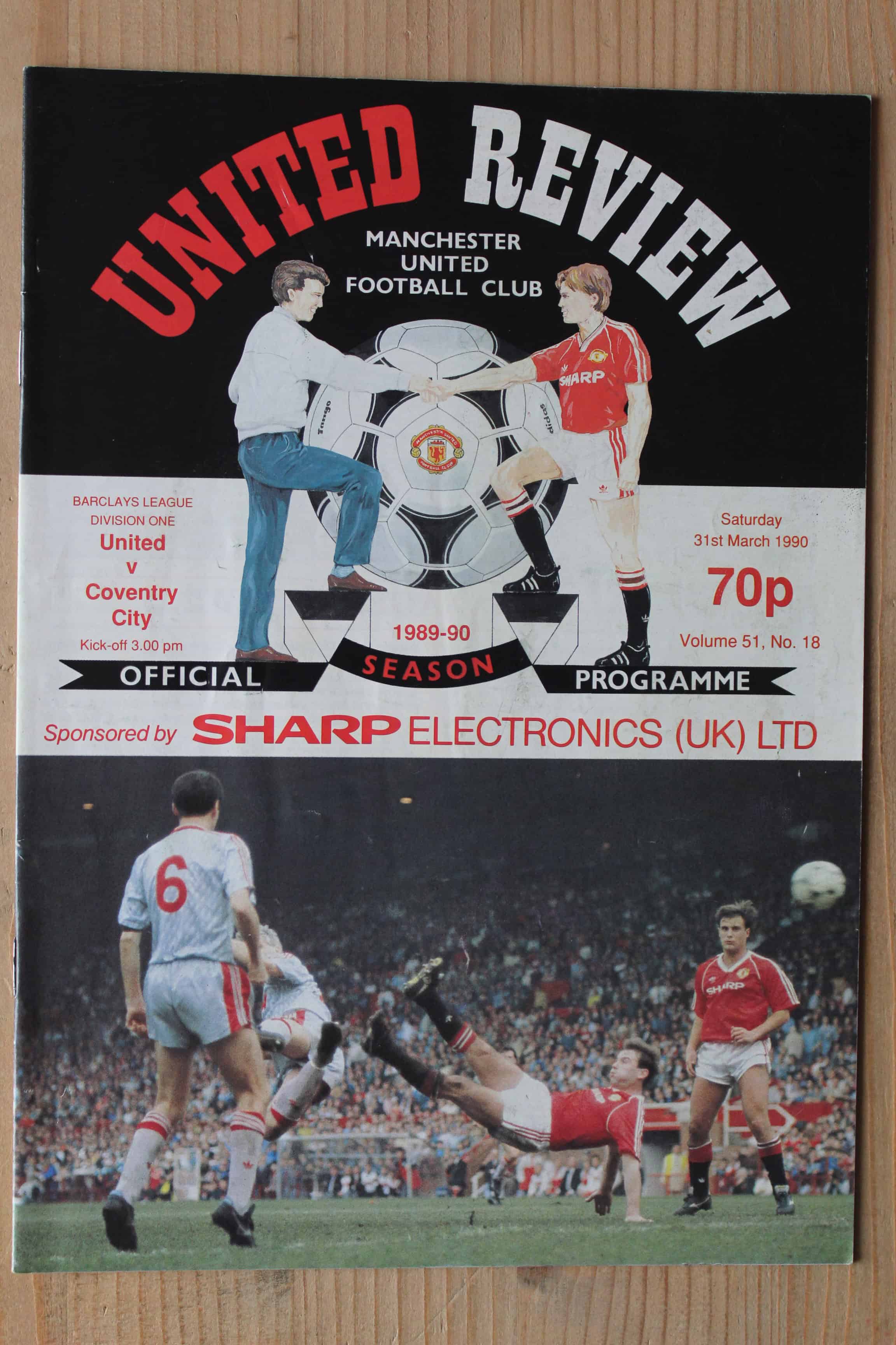 Manchester United FC v Coventry City FC