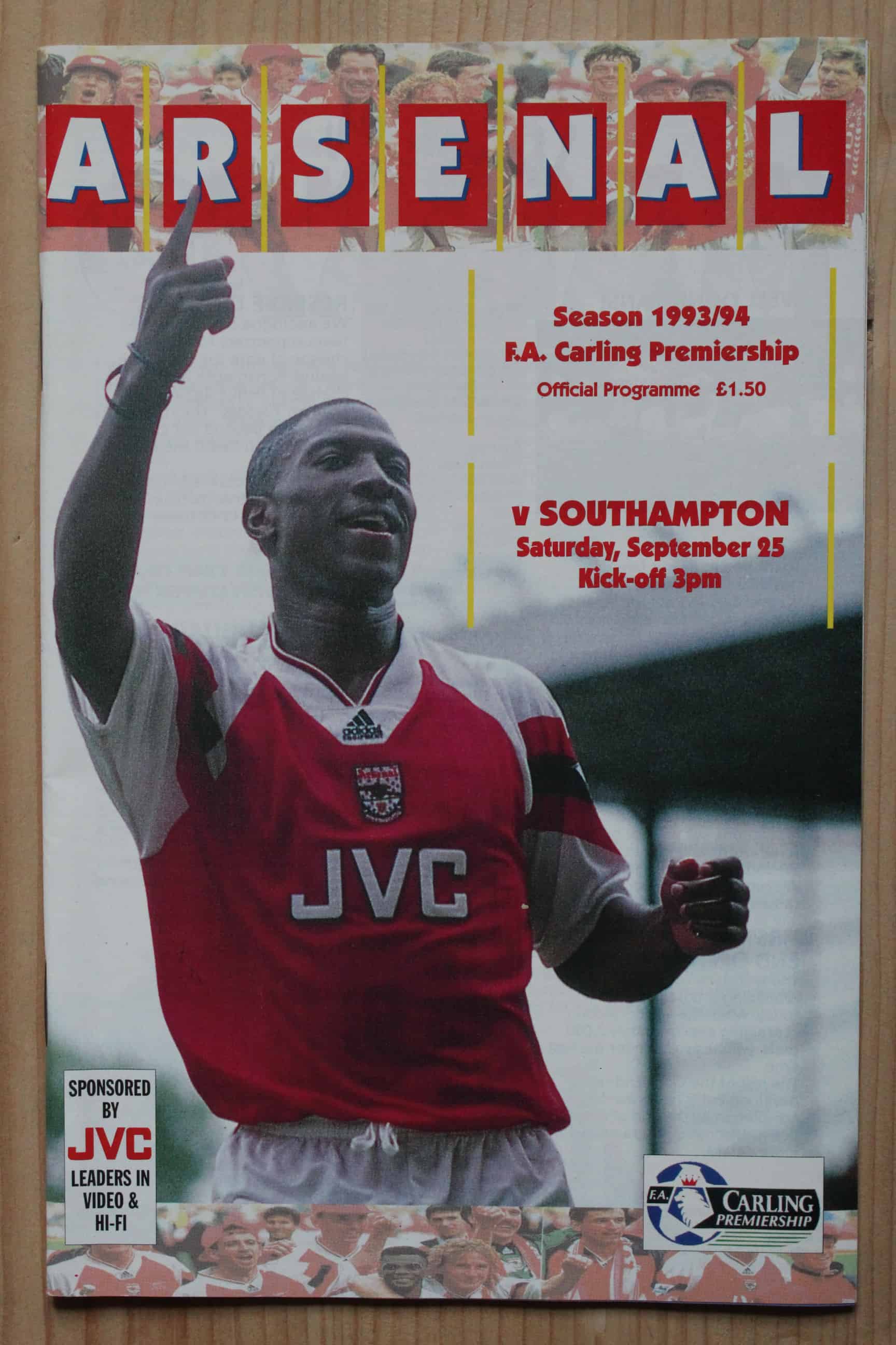 Arsenal FC v Southampton FC