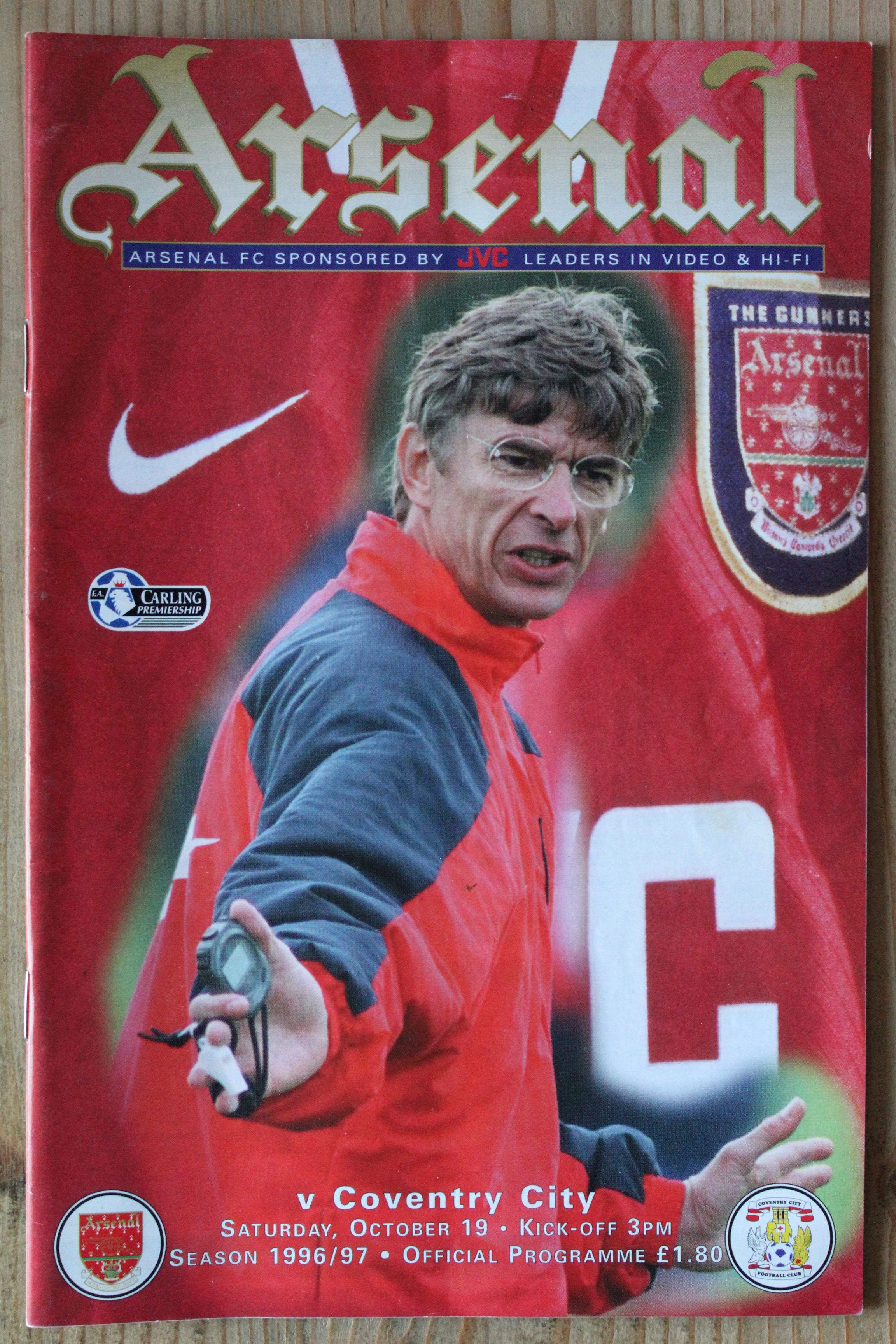 Arsenal FC v Coventry City FC