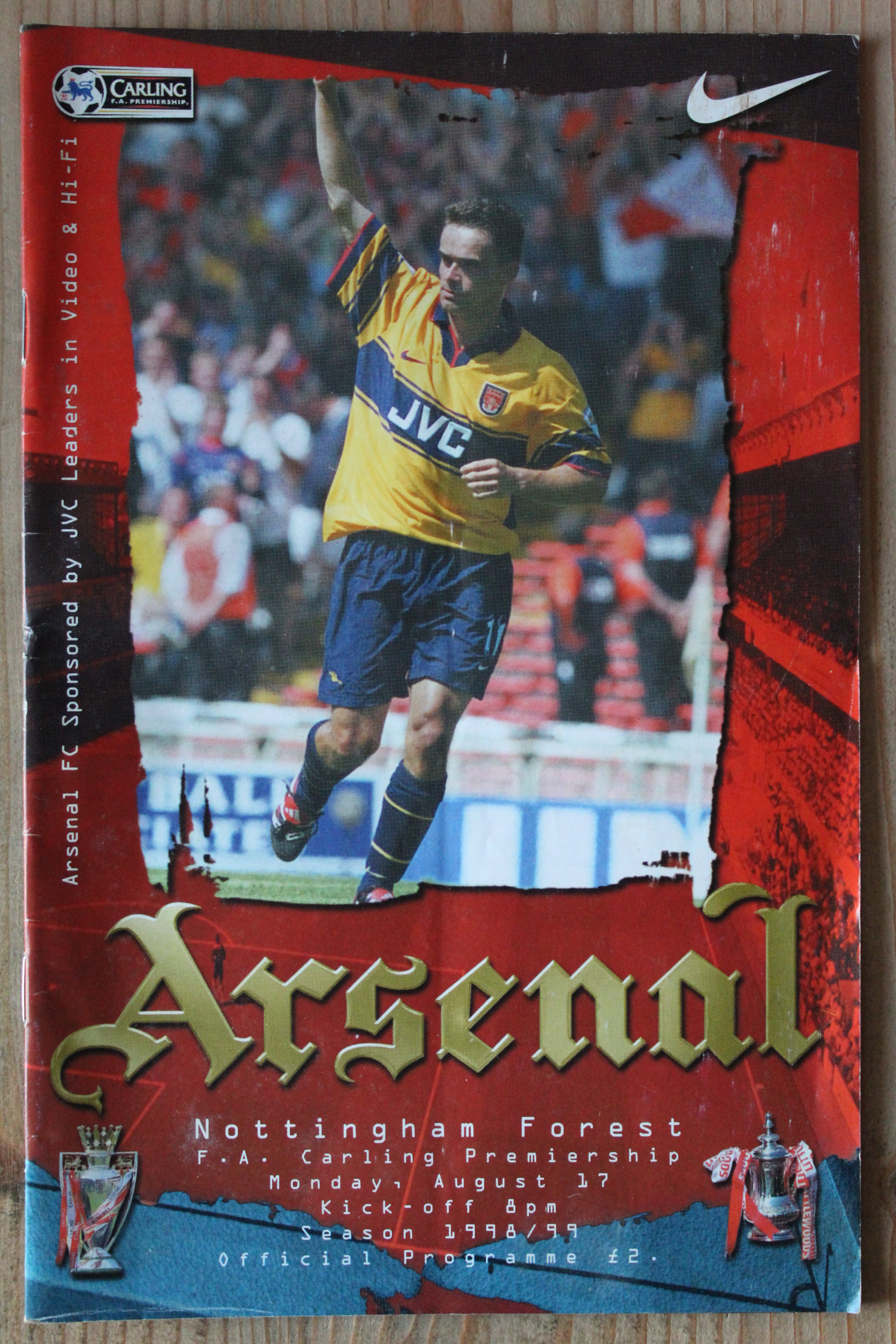 Arsenal FC v Nottingham Forest FC