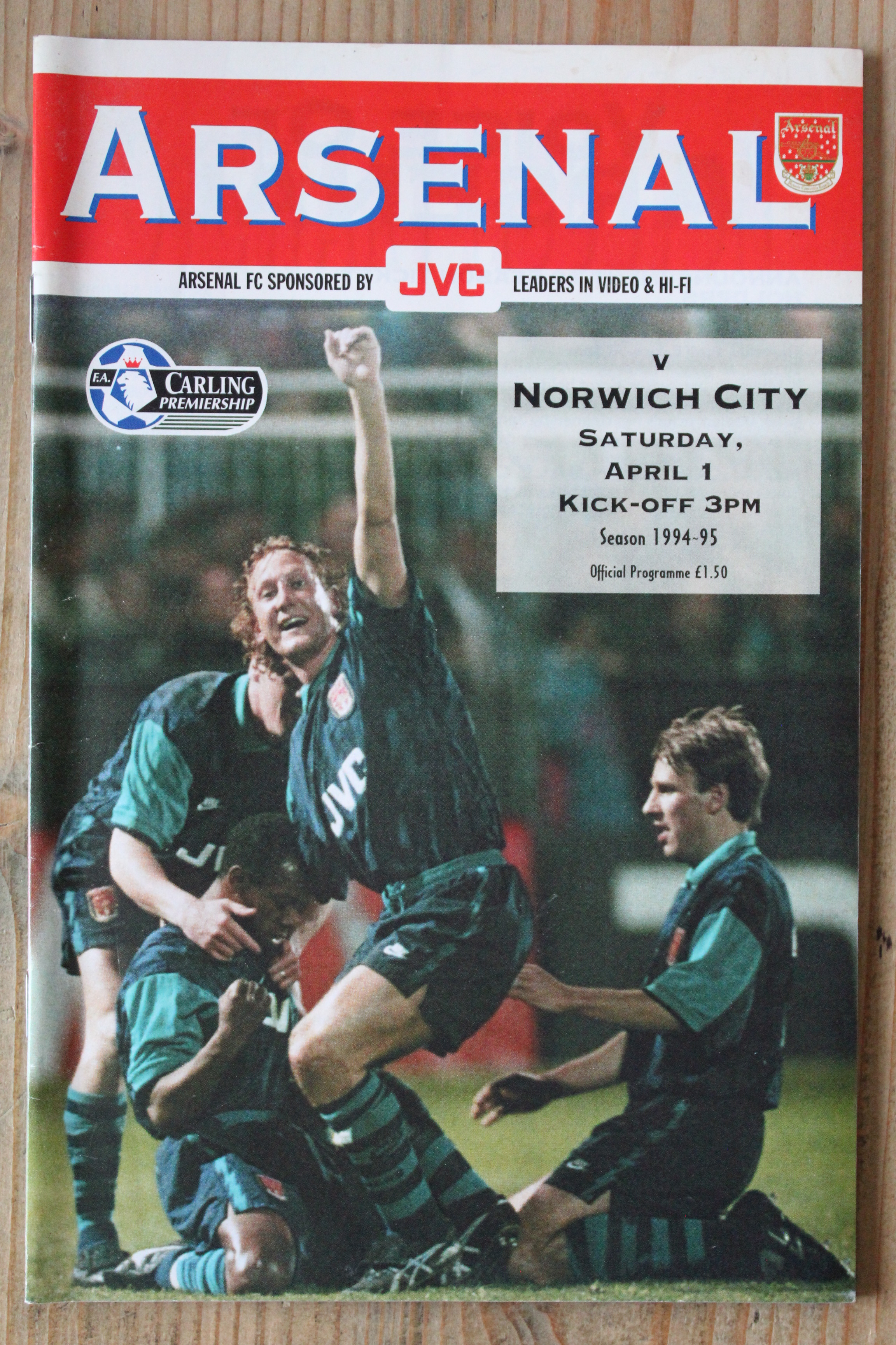 Arsenal FC v Norwich City FC