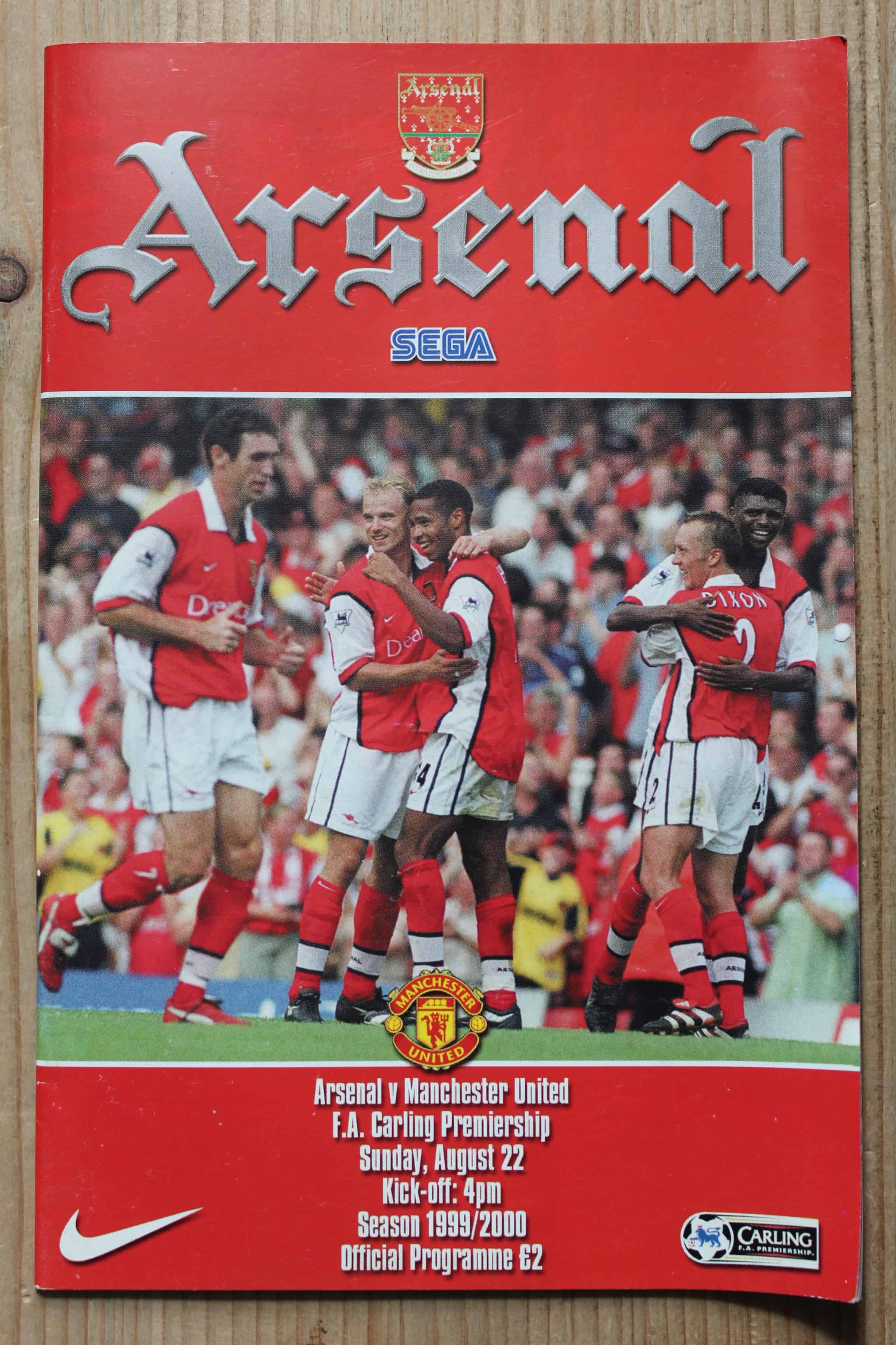 Arsenal FC v Manchester United FC
