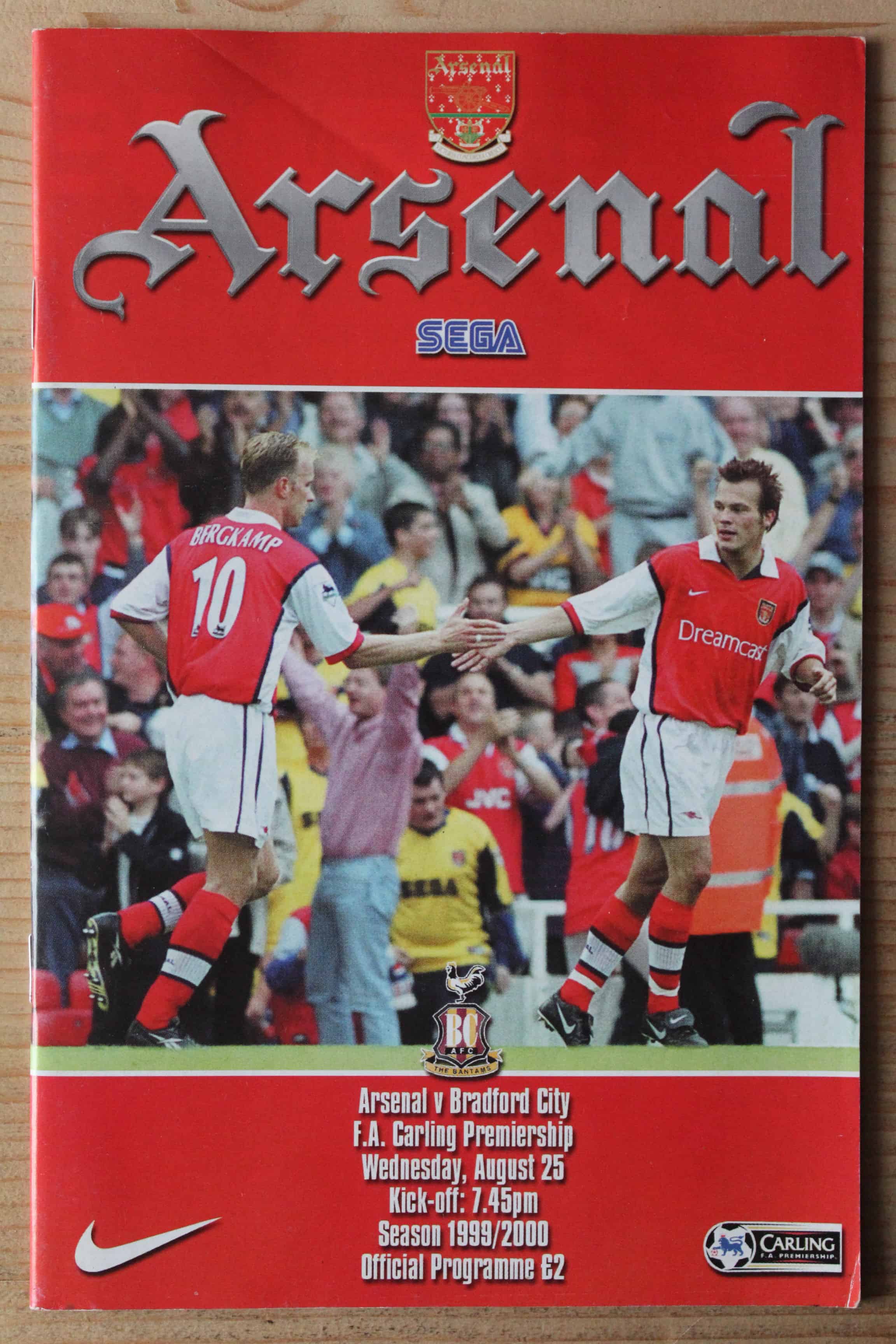Arsenal FC v Bradford City FC