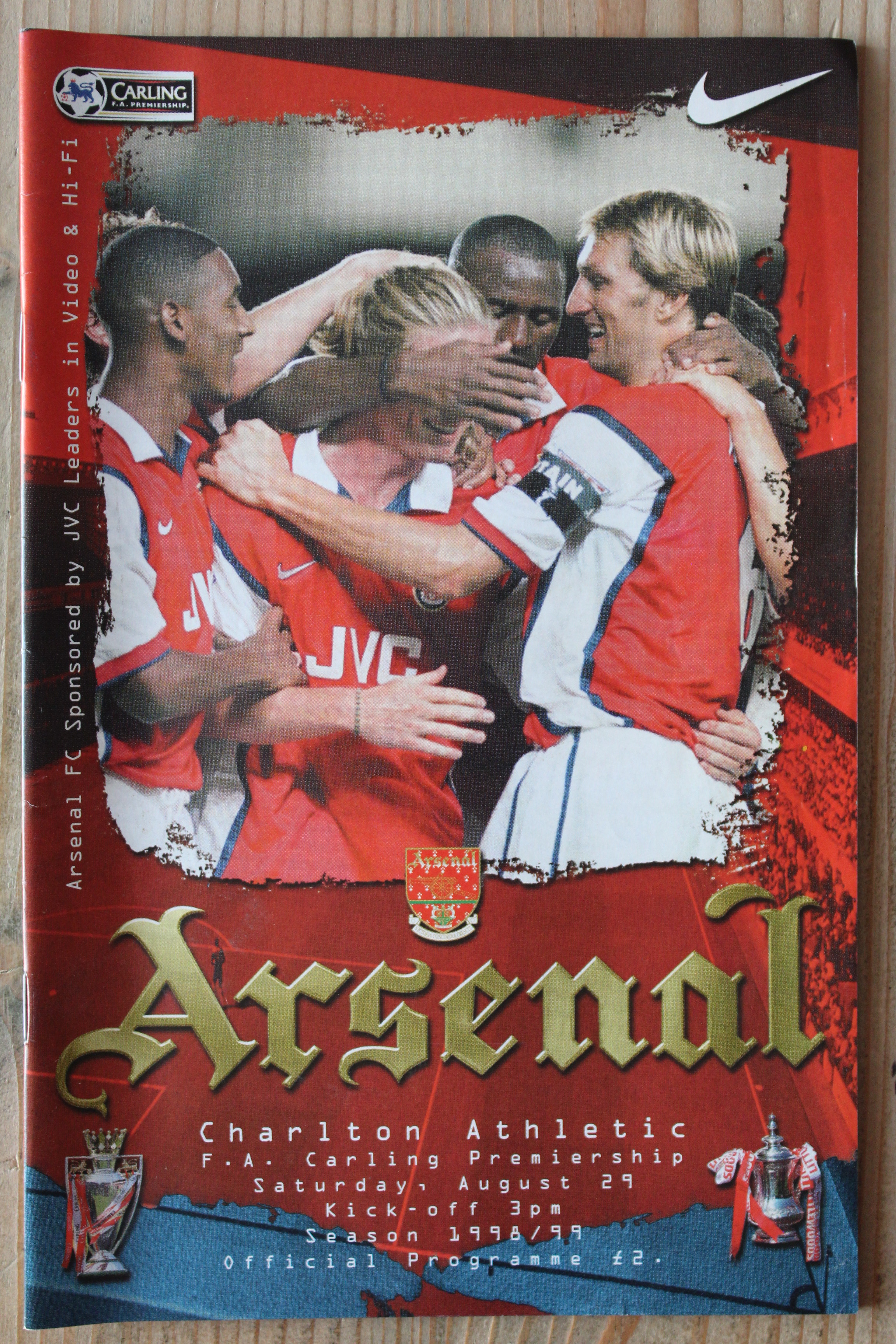 Arsenal FC v Charlton Athletic FC