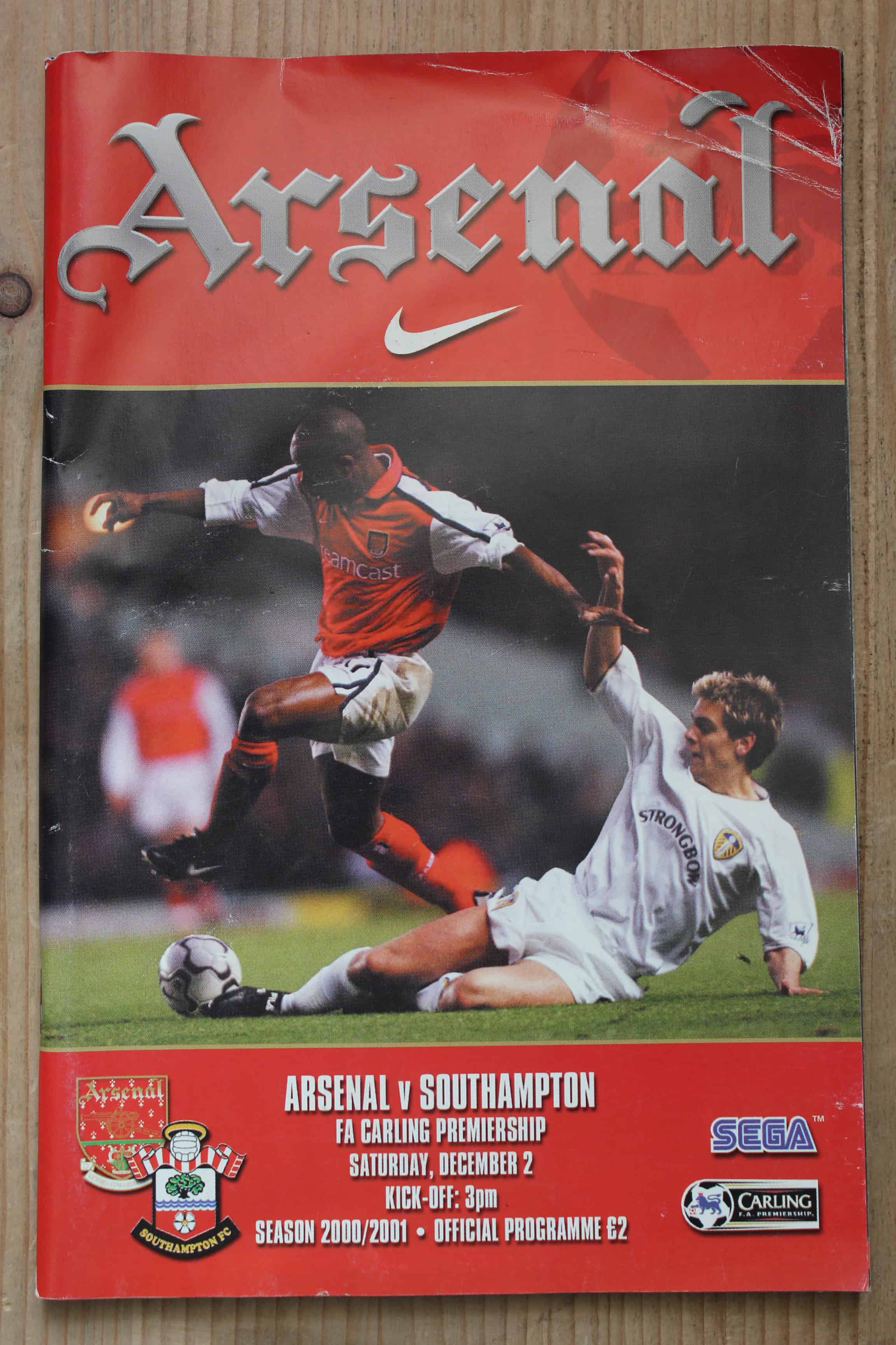 Arsenal FC v Southampton FC