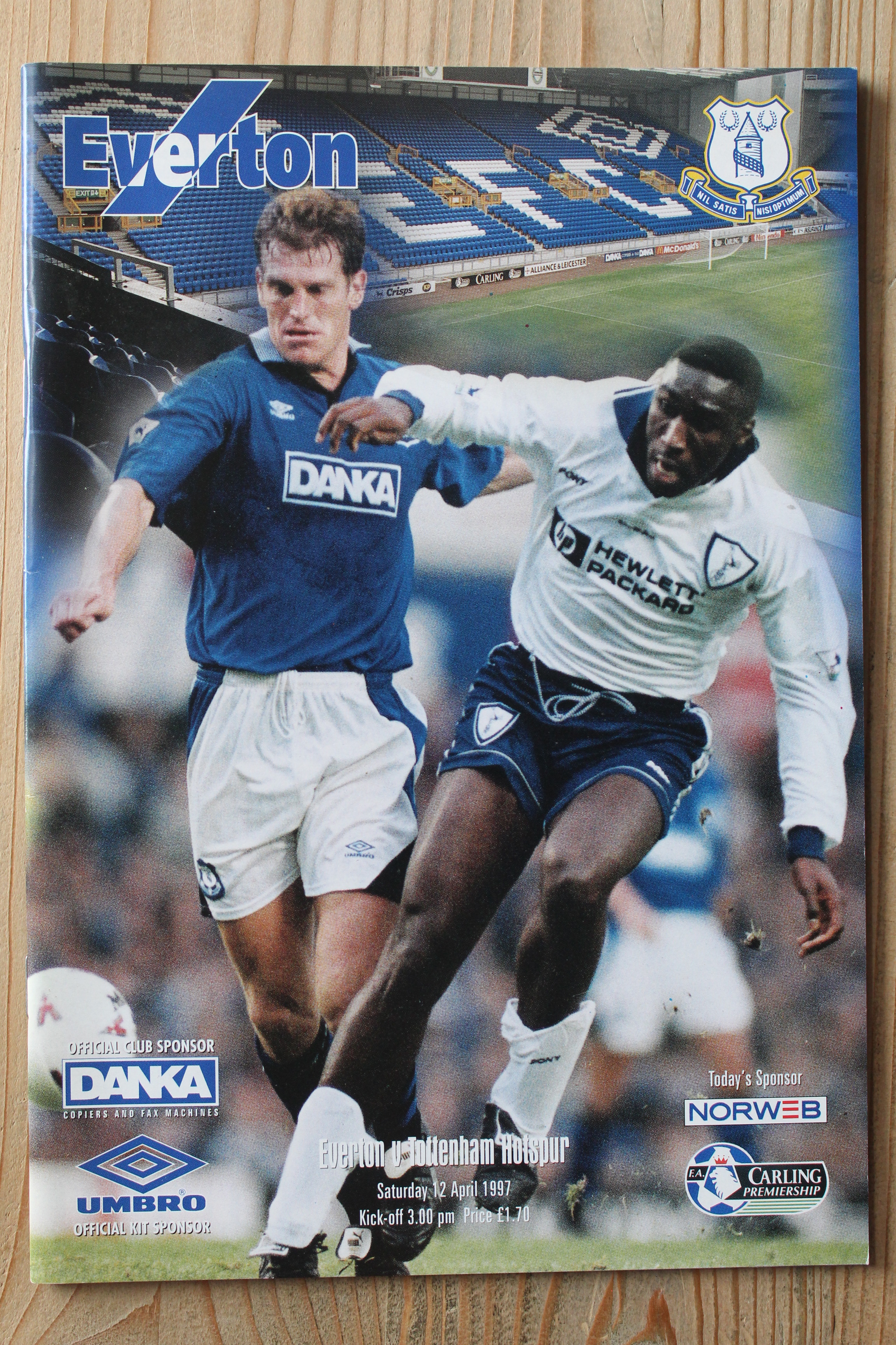 Everton FC v Tottenham Hotspur FC