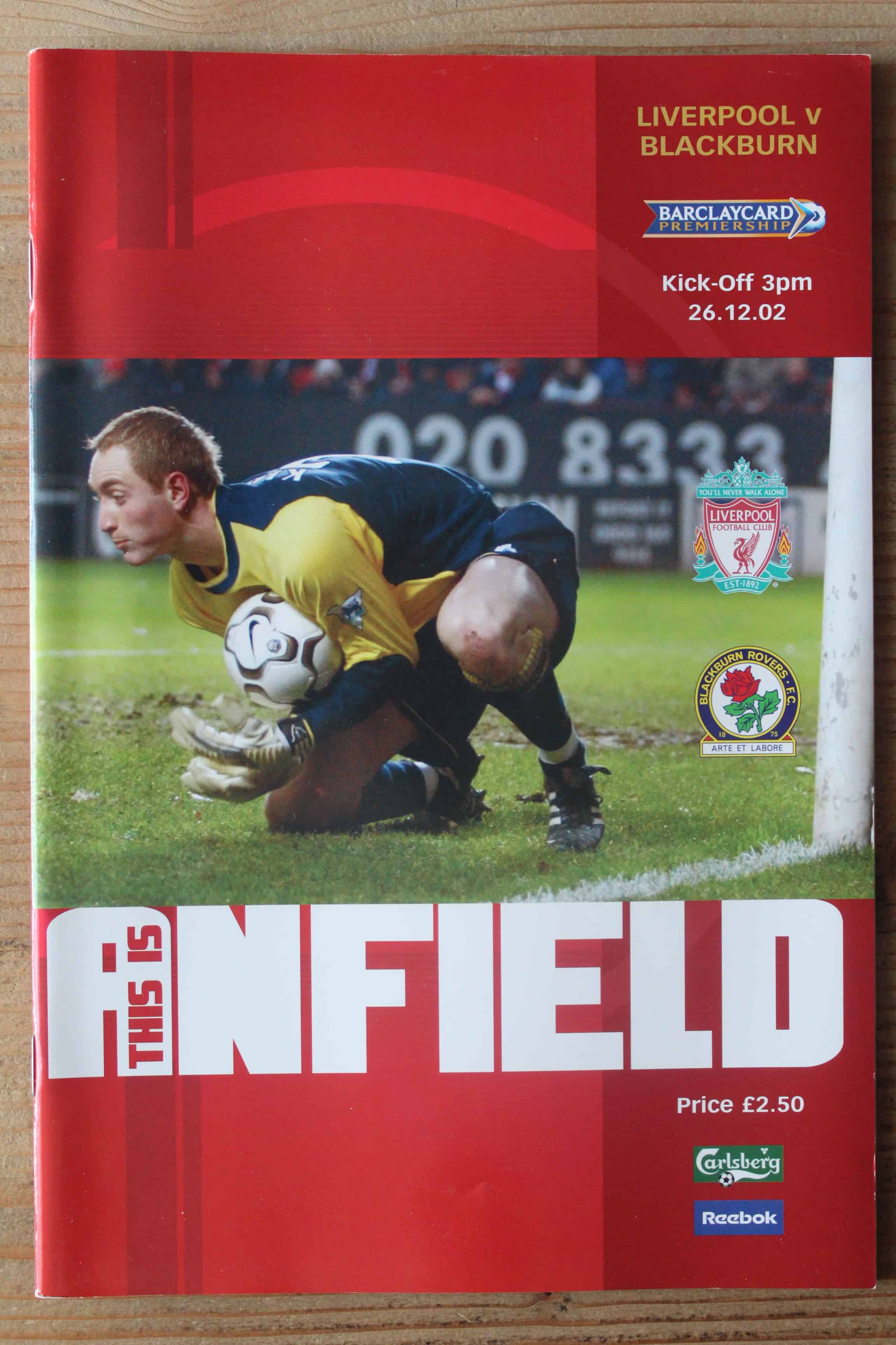 Liverpool FC v Blackburn Rovers FC