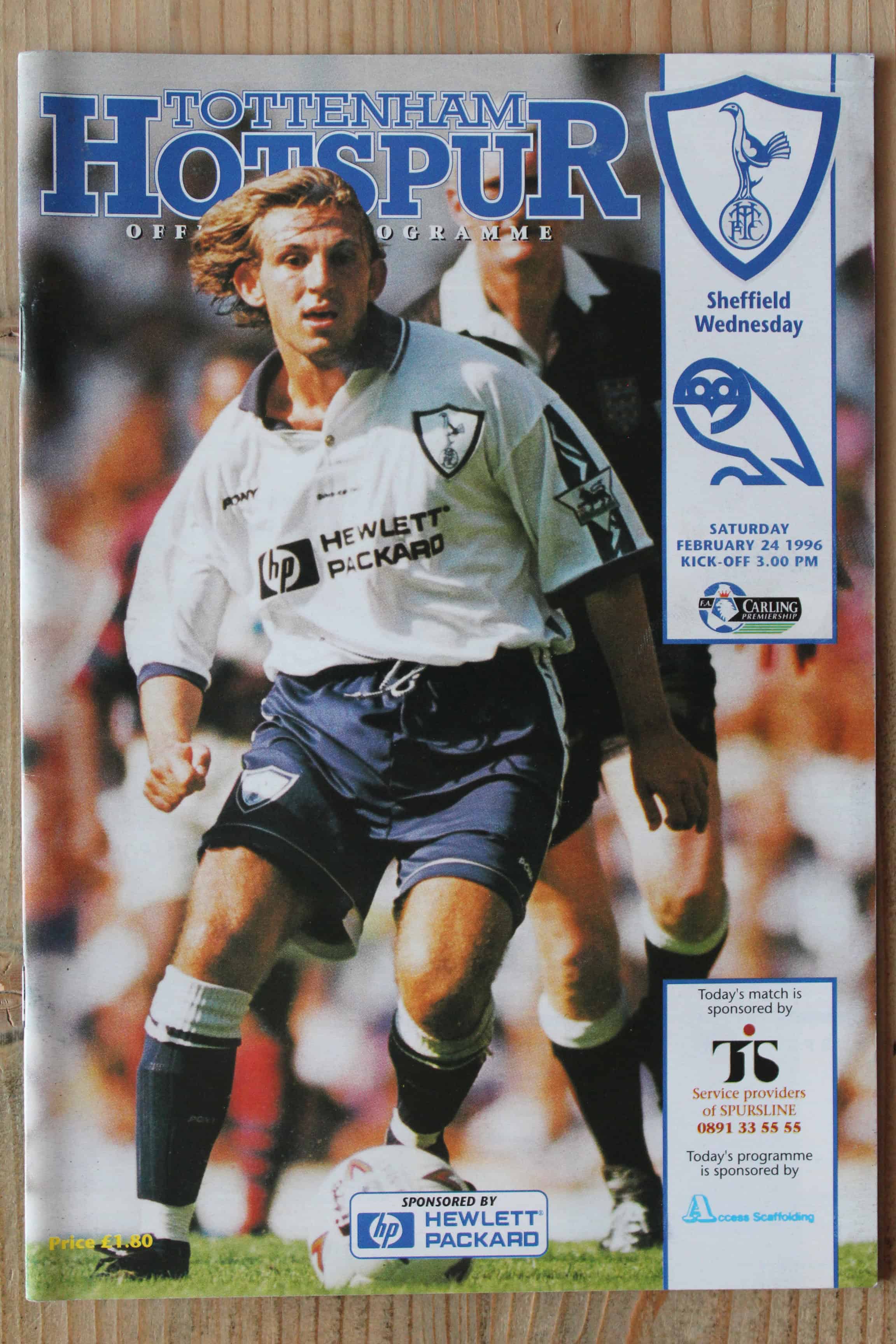 Tottenham Hotspur FC v Sheffield Wednesday FC 