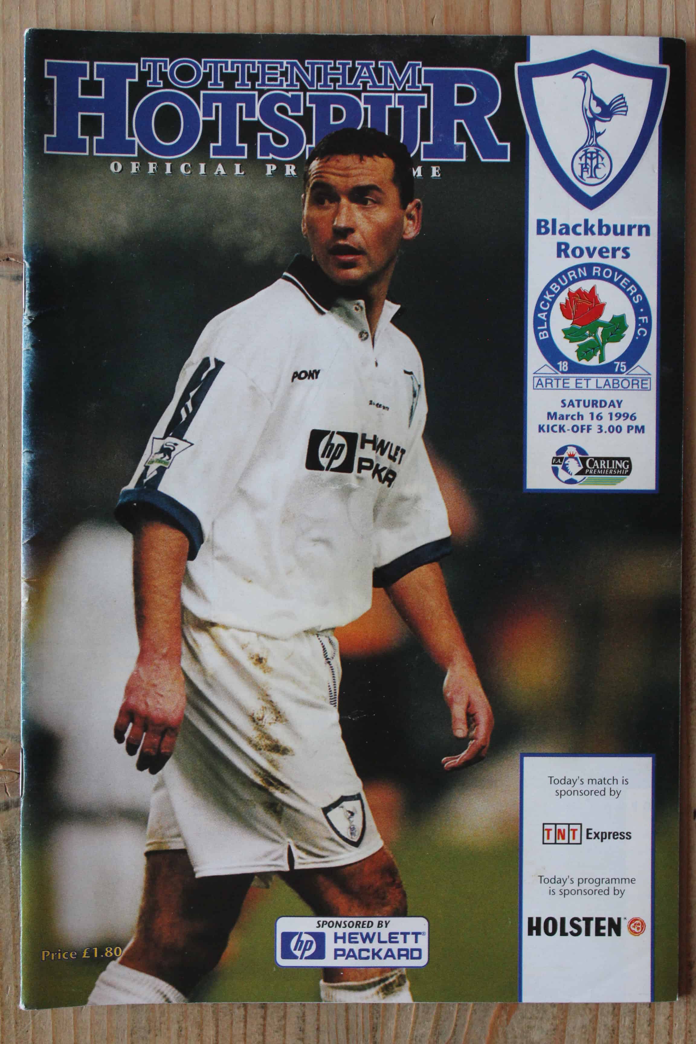 Tottenham Hotspur FC v Blackburn Rovers FC