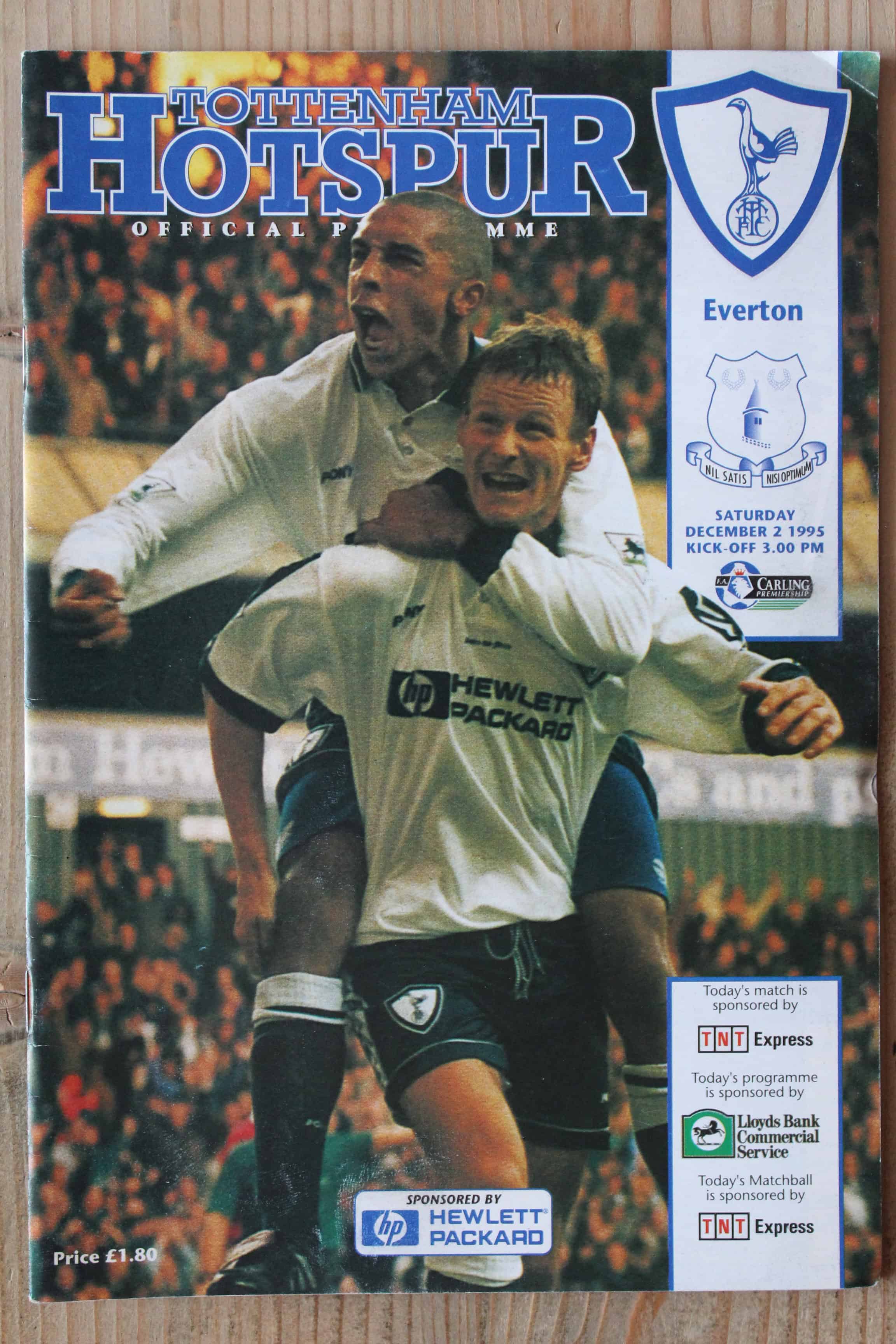 Tottenham Hotspur FC v Everton FC