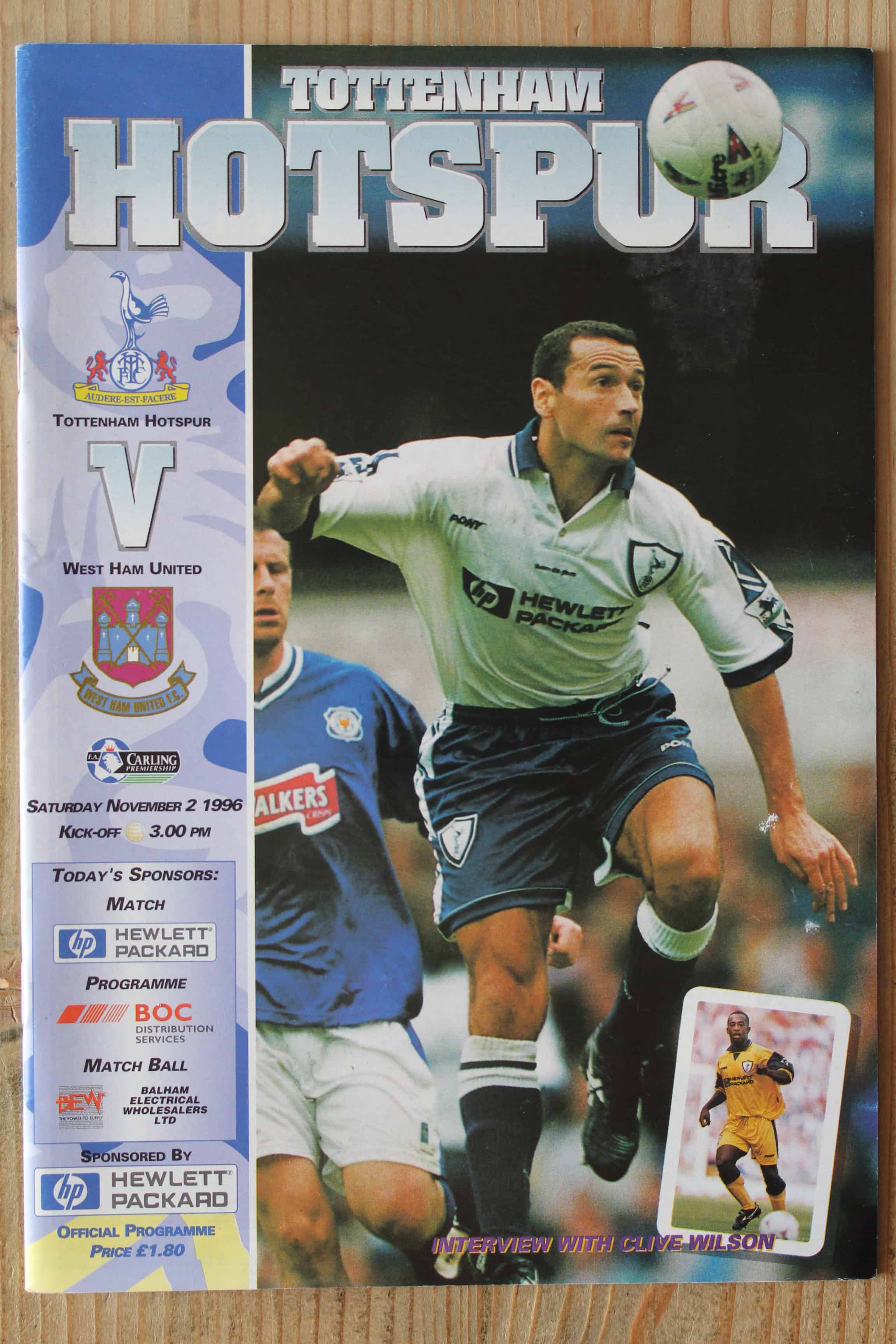 Tottenham Hotspur FC v West Ham United FC