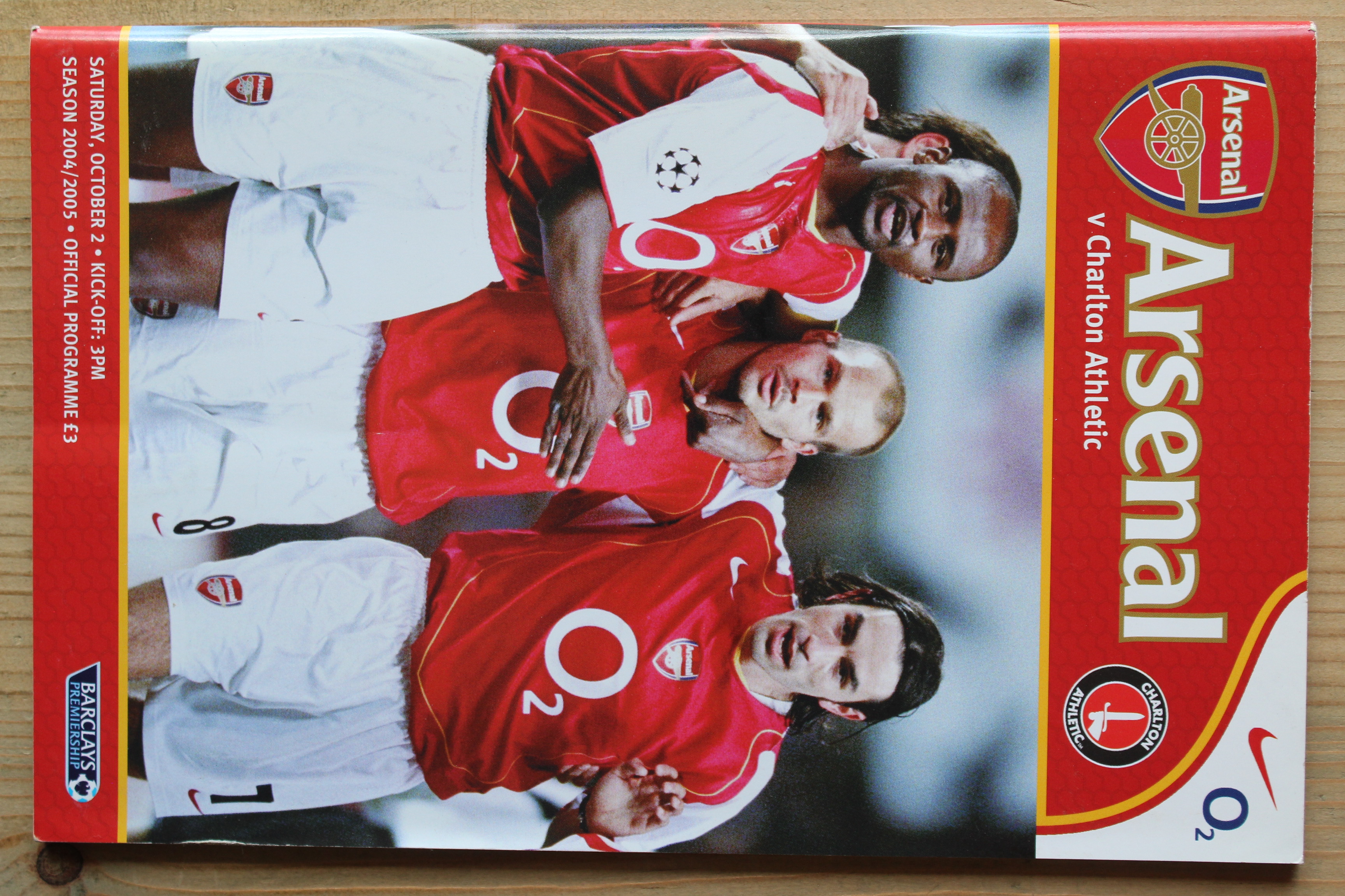 Arsenal FC v Charlton Athletic FC